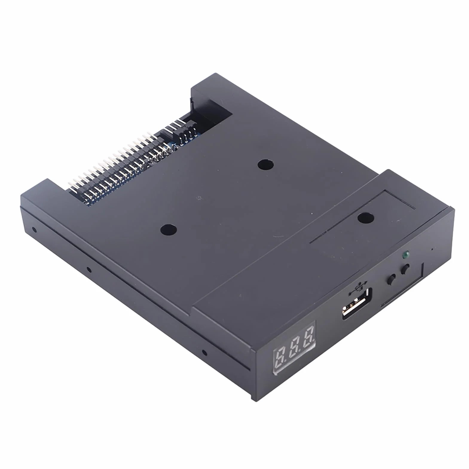 emulador de disquetera USB, 3,5 pulgadas, disquetera, emulador de disquetera USB, para teclado musical, color negro