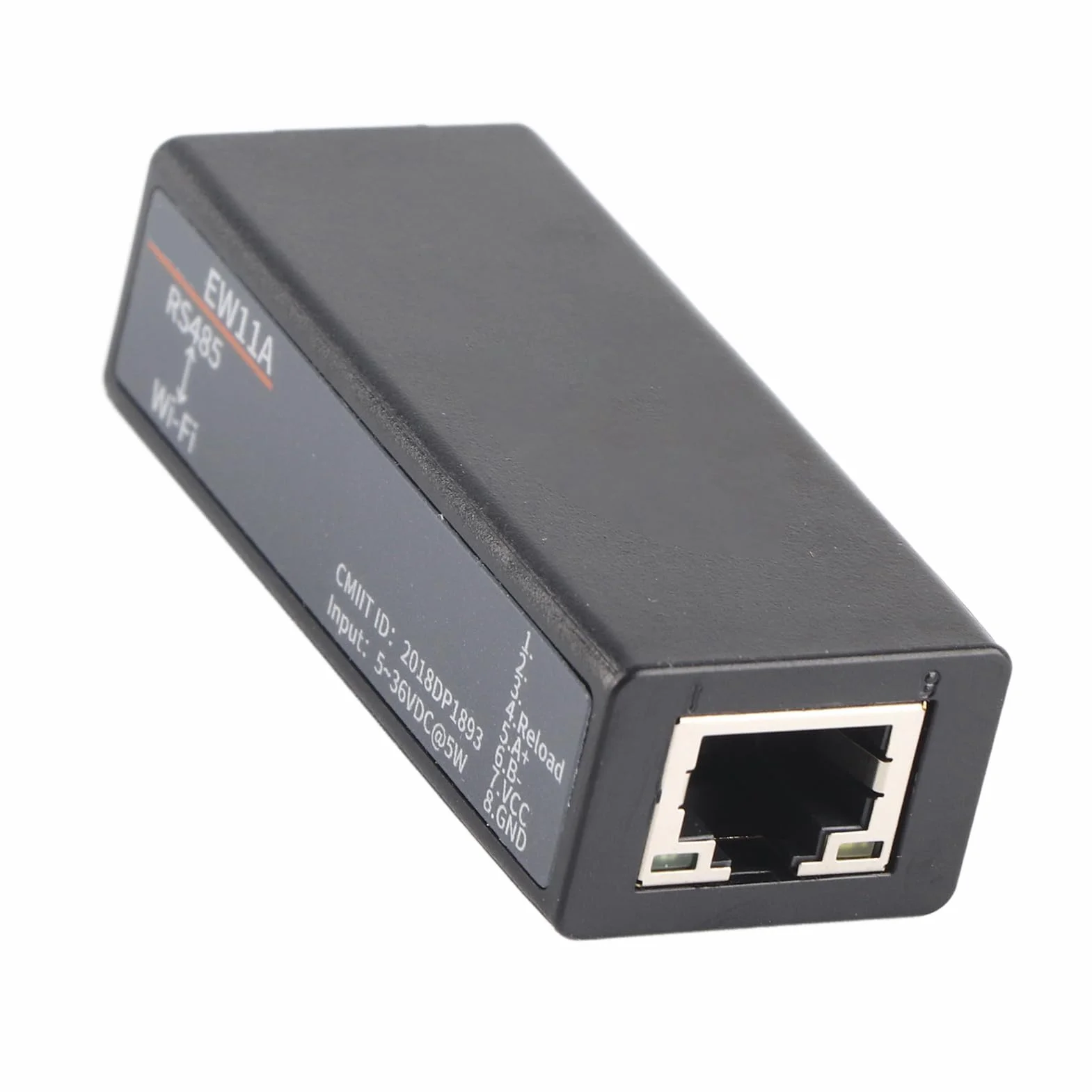 Dioche Elfin Ew11 Elfin-ew11 El servidor serie HF7221 a WiFi cuenta con un módulo de comunicación inalámbrica de antena integrado compatible con interfaz Modbus RJ45 con 8 conexiones