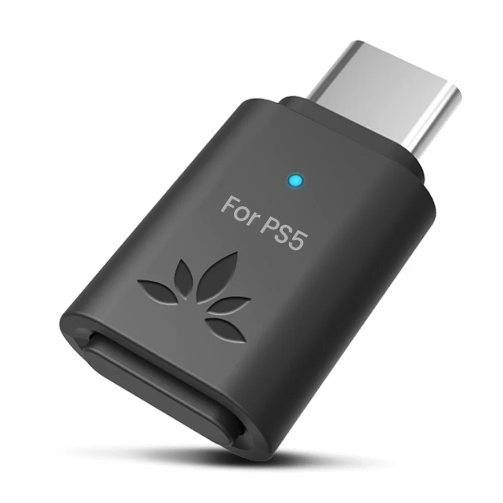 Avantree C81-Gaming – Adaptador de Audio USB-C Bluetooth 5.3 para PS5, Chip Qualcomm, aptX Adaptive & HD, Sonido Premium, Compatible con AirPods, Auriculares Bose y más