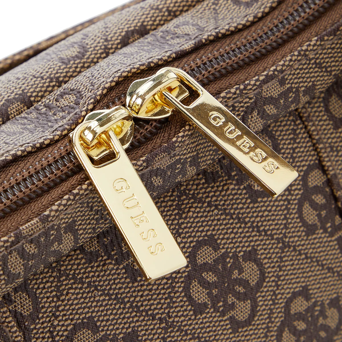 Guess 4G Uptown Computer Bag - Maletín para Ordenador portátil de 15", Color marrón