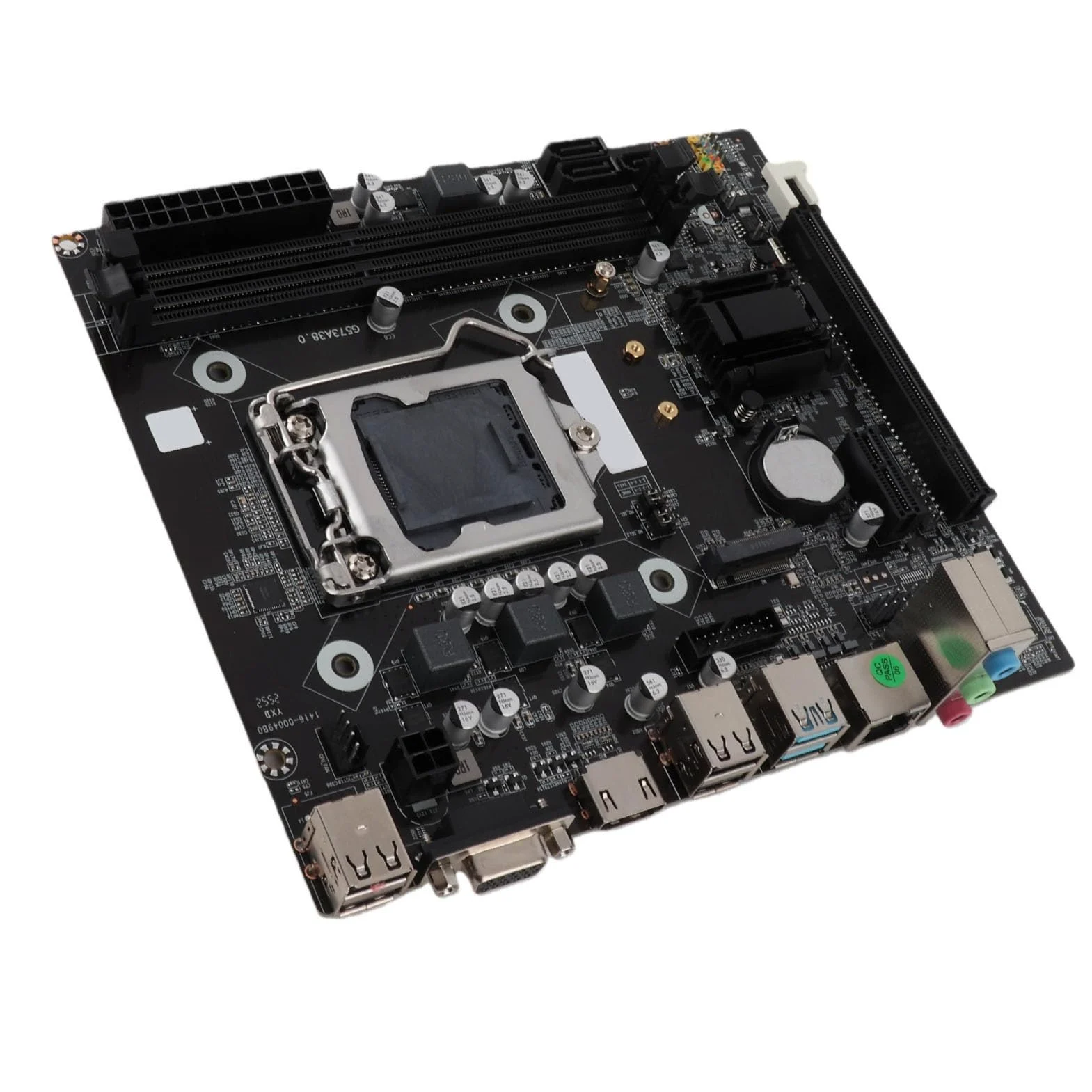 Placa Base para Juegos de Doble Canal DDR3 M.2 NVMe NGFF 6 GB/s Ranura PCIe LGA 1150 Micro ATX Placa Base para PC