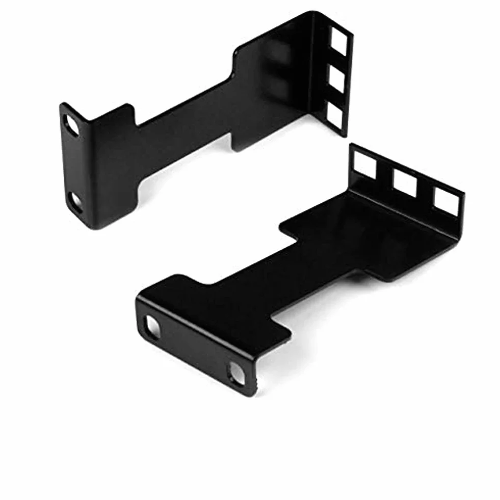 StarTech.com Juego Adaptador de Profundidad de Carril para Racks de Servidores - Extensor de 10cm - Se Ajusta a TAA - 1U - Kit Adaptador - Extensor de Rack de Redes (RDA1U)