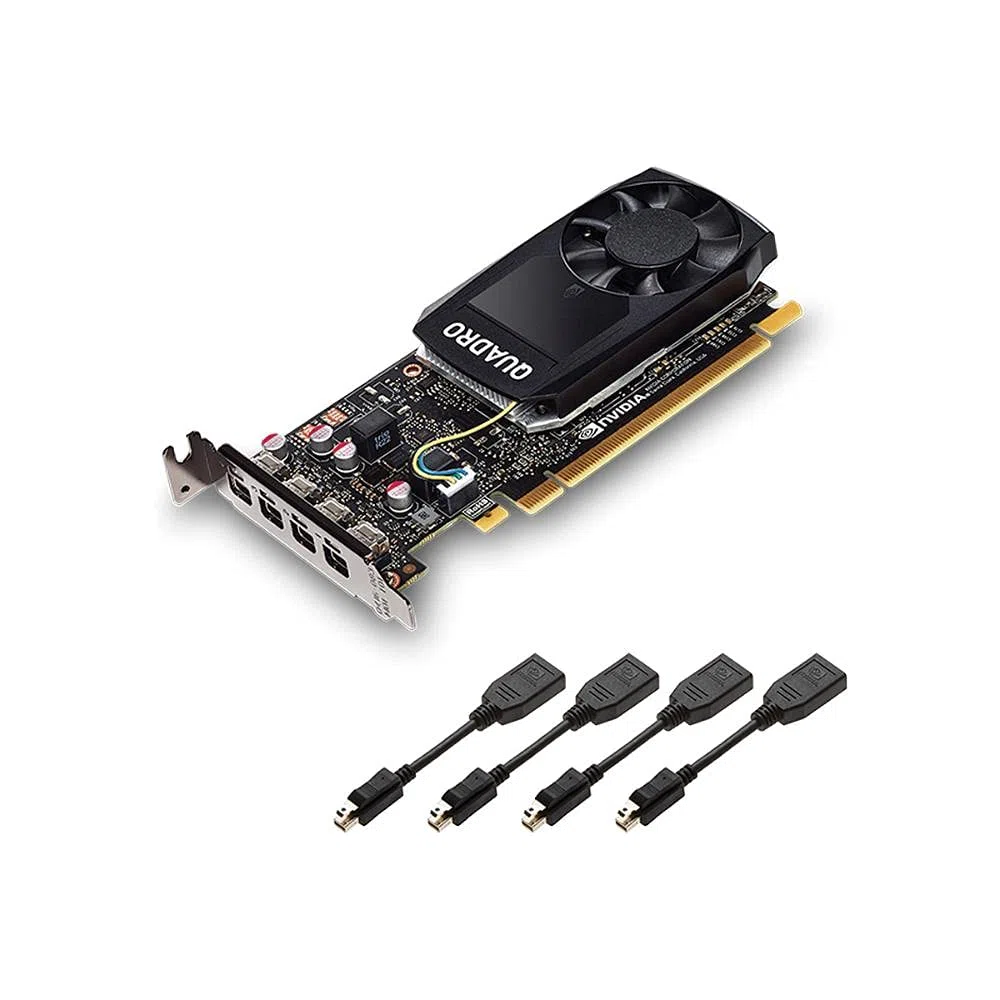PNY QUADRO P1000 - Tarjeta gráfica (4 GB, GDDR5)