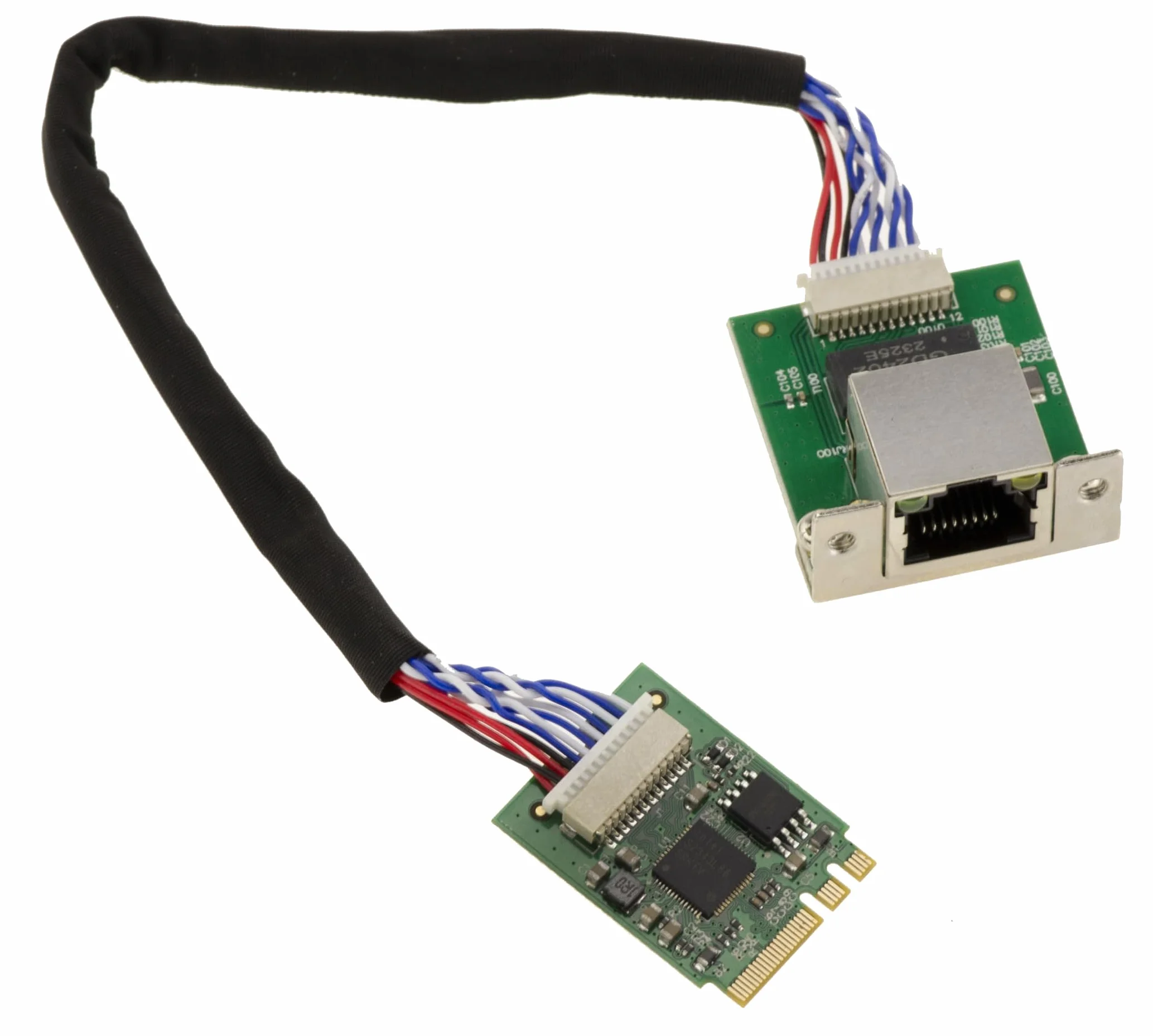 KALEA-INFORMATIQUE M2 M.2 NGFF E A Key 2.5 Gigabit RJ45 LAN ethernet 10 100 1000 1G 2.5G Tarjeta con chipset Intel I226 SRKTV