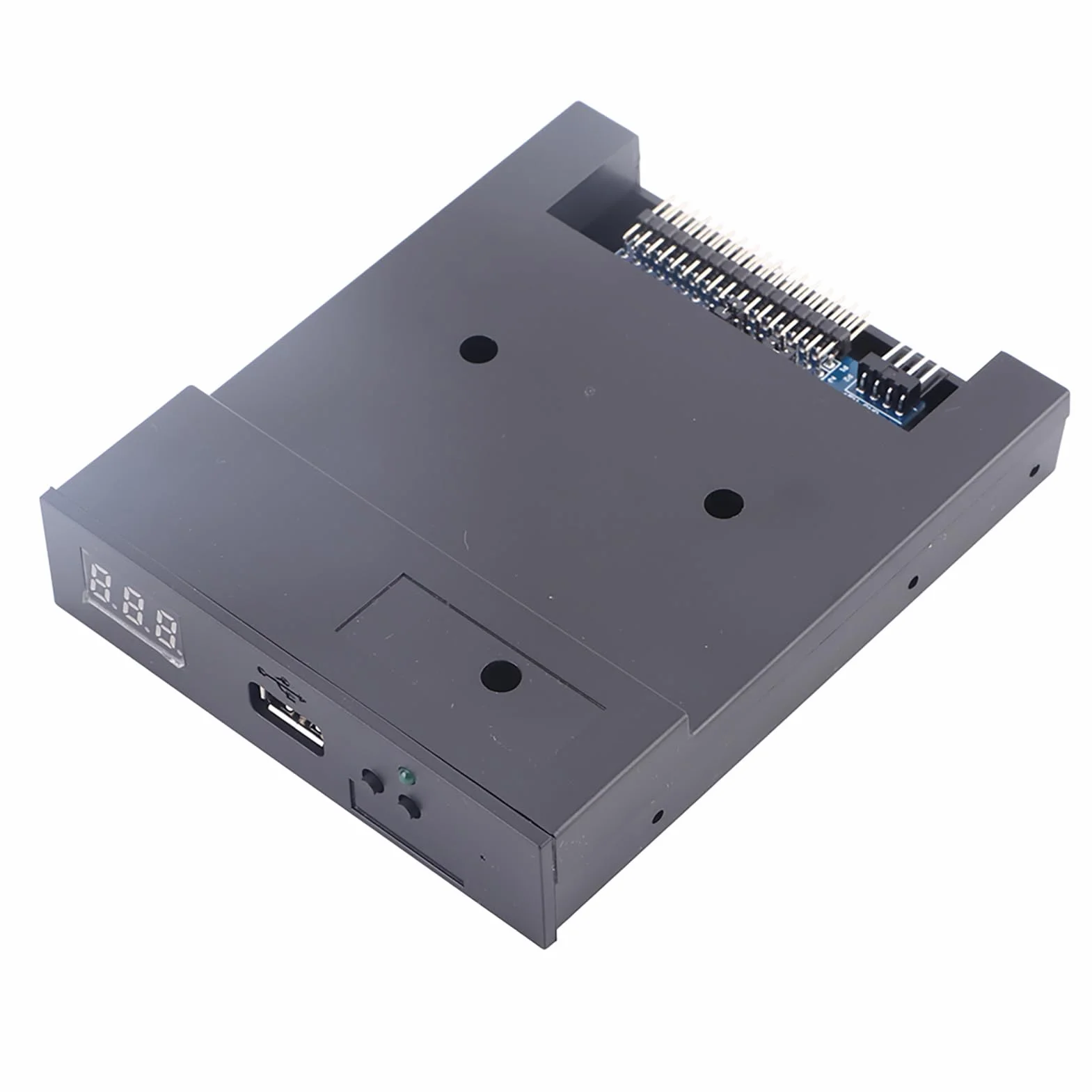 emulador de disquetera USB, 3,5 pulgadas, disquetera, emulador de disquetera USB, para teclado musical, color negro