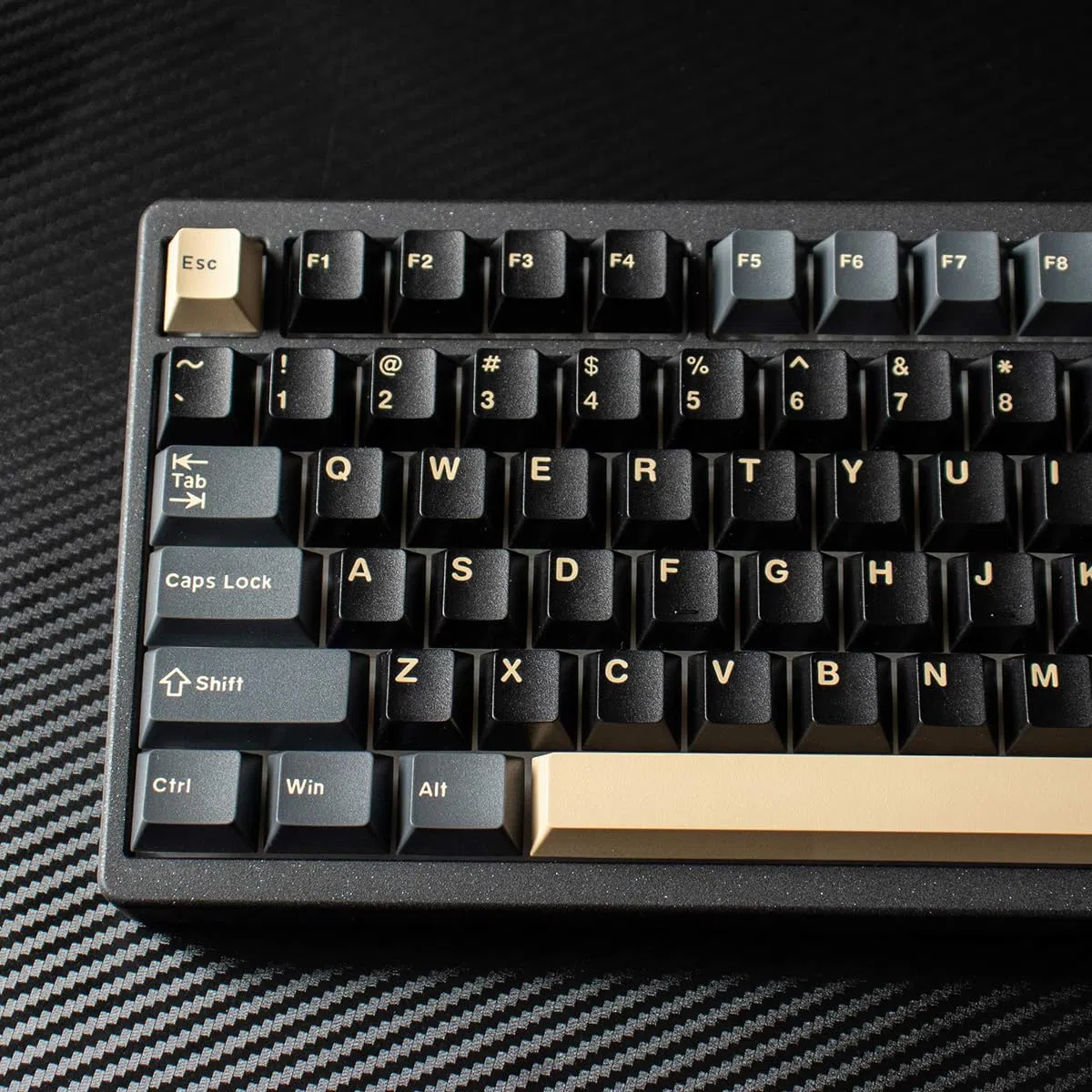 Sumgsn Apes - Juego de 173 Teclas de Doble inyección, Perfil Cherry, para teclados mecánicos 61/64/87/104/108, con distribución ISO/ANSI, diseño Alice y switches Cherry MX