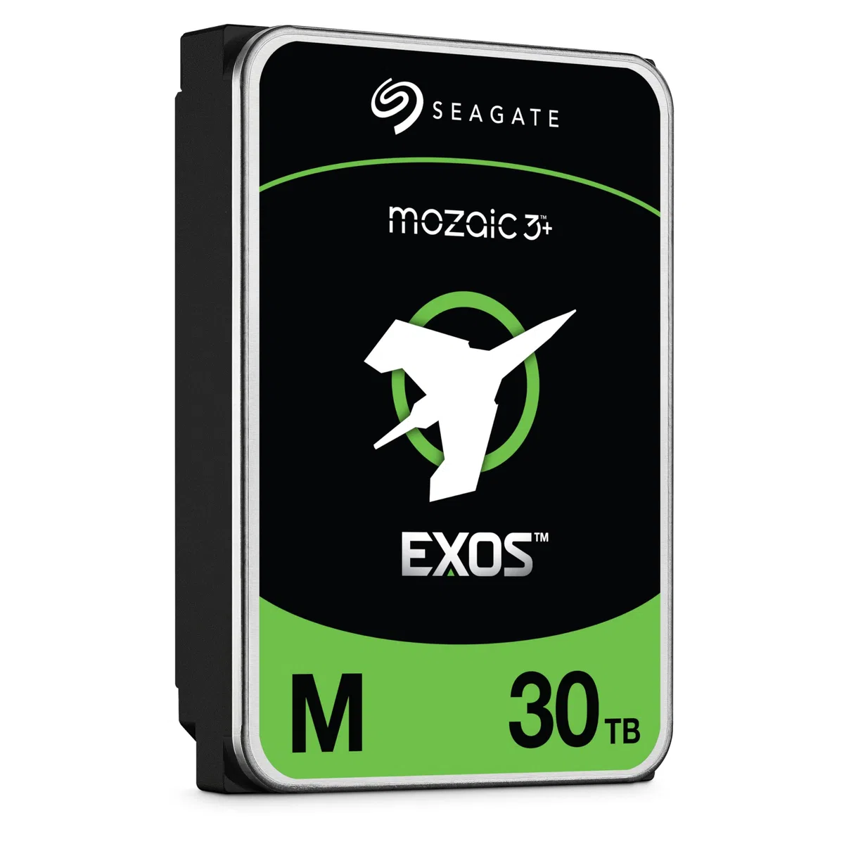 Seagate Exos M 30TB Enterprise Disco Duro Interno 3.5", 7200 RPM, CMR, 512 MB de caché, SATA 6 GB/S, Servicio de Rescate de Datos (ST30000NM004K)