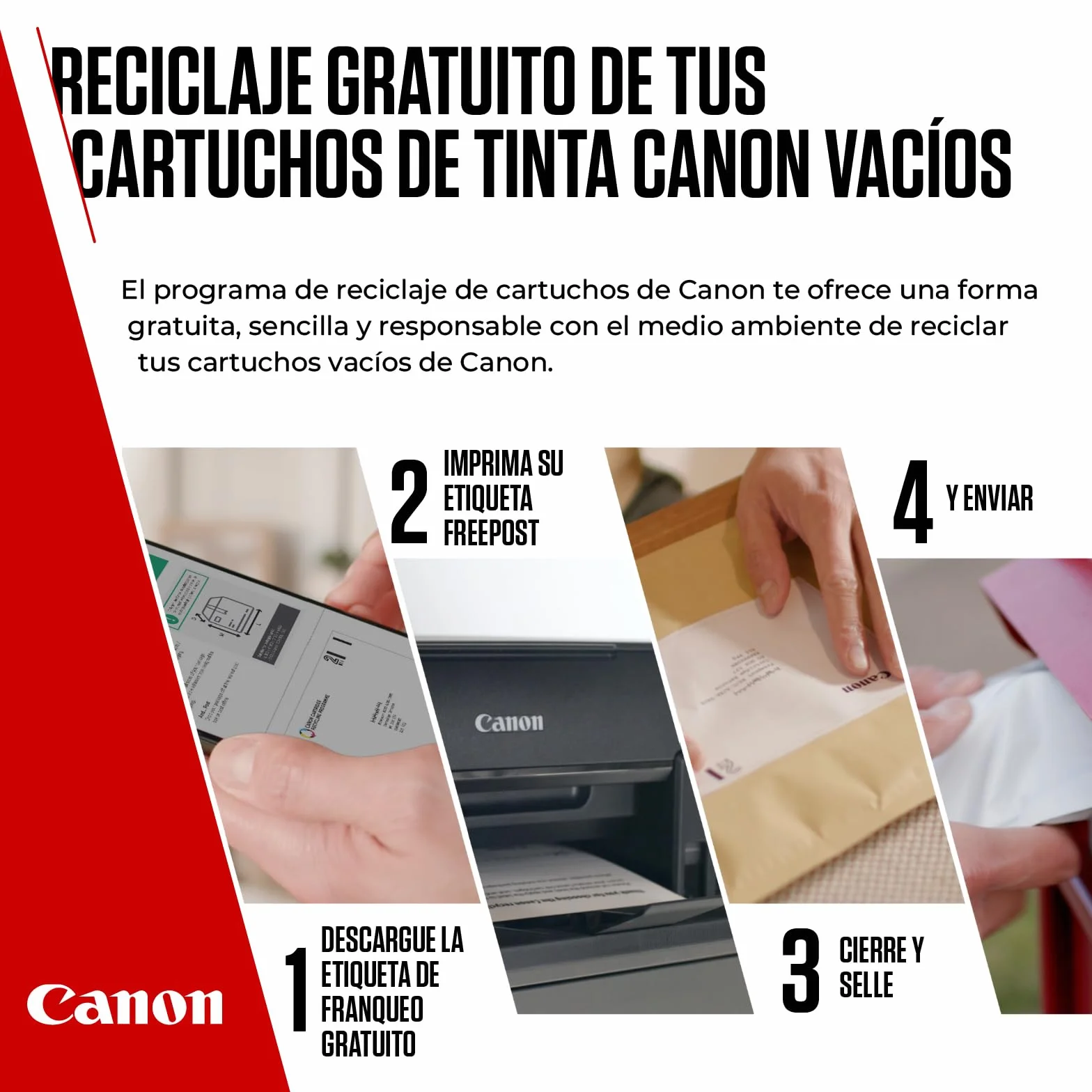 Cartucho de Tinta Negra de Alto Rendimiento Canon PG-560XL Original - Imprime hasta 400 Páginas A4 (1 Cartucho)