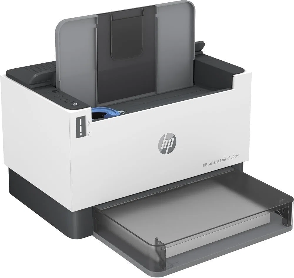 HP LaserTank 2504dw Impresora Monocromo Doble Cara Automática 22 ppm Wi-Fi USB LCD Blanca