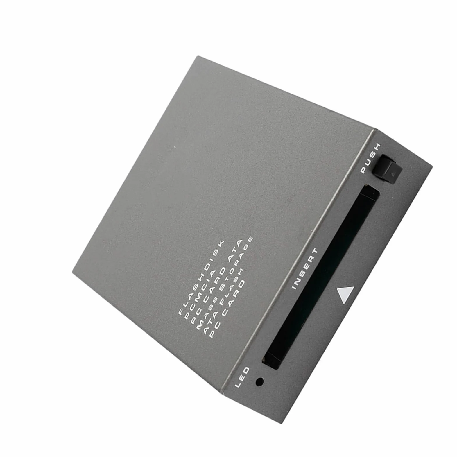 Dioche Lector de Tarjetas Pcmcia Card CNC USB2.0 - Adaptador de Tarjeta de Memoria Plug and Play de Alta Velocidad para PC - Admite Capacidad de 20 MB-20 GB