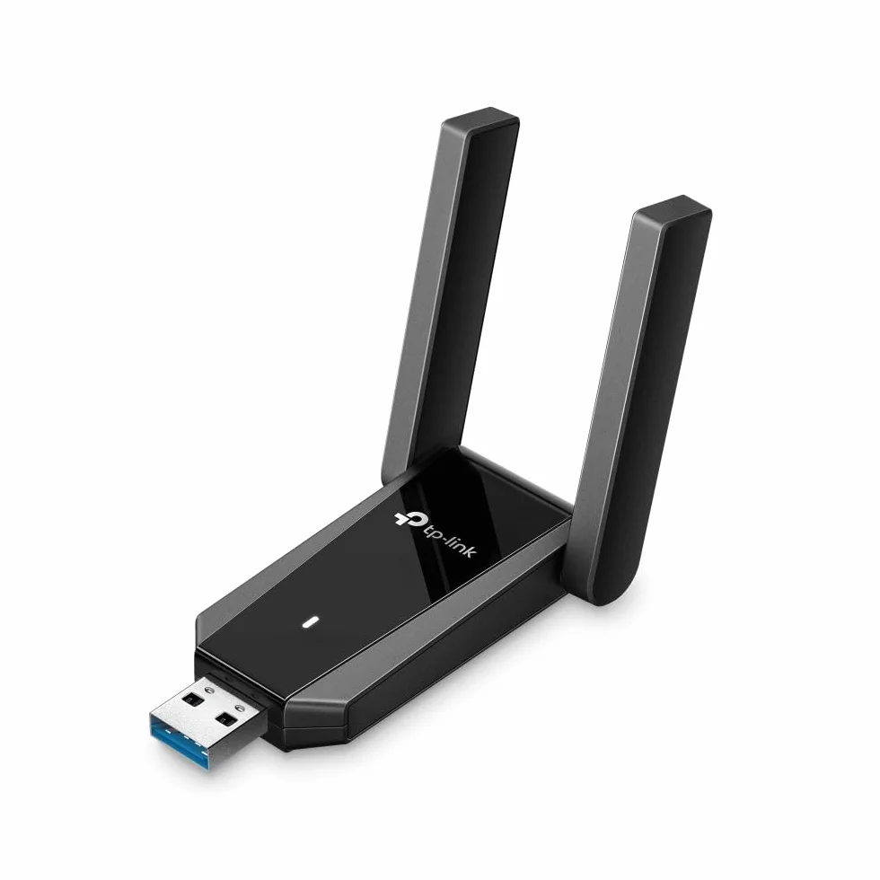 TP-Link Archer TX30U Plus WiFi 6 WiFi USB 3.0 AX1800Mbps, 2 Antenas de Alta Ganancia multidireccional, inalámbrica Dual Band 5GHz 1201Mbps + 2.4GHz 574Mbps, Compatible con Windows 11/10, MU-MIMO