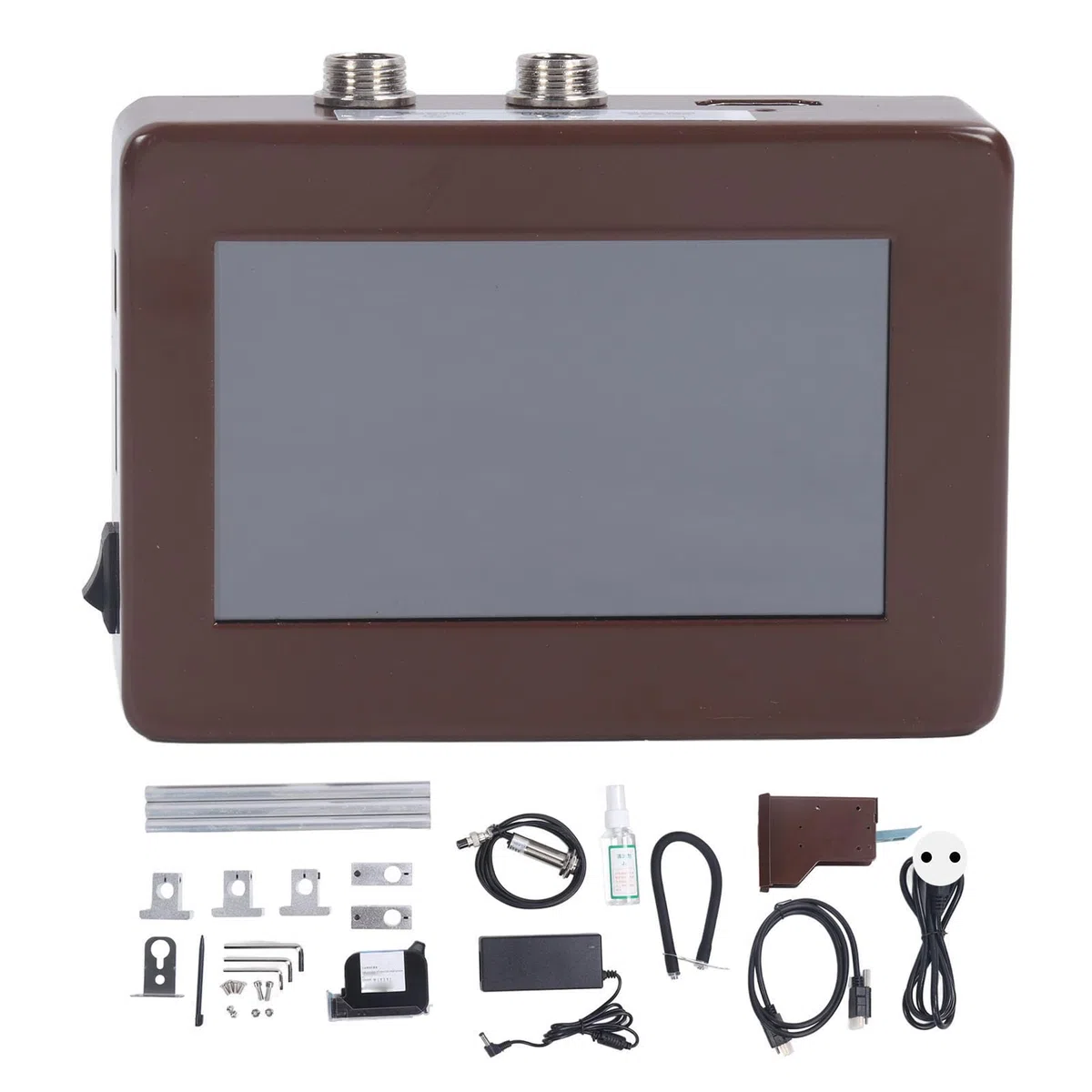 Impresora de Inyección de Tinta Industrial en Línea con Pantalla Táctil y Cartucho - Amplia Aplicación - Imprimible en Varios Materiales - Pantalla HD - Introducción a Datos