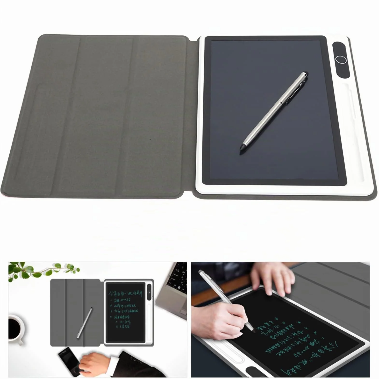 Cuaderno electrónico con bolígrafo, tableta de dibujo de 9 pulgadas, Dital, almohadilla de dibujo, bloc de notas inteligente, bloc de notas digital, bloc de notas electrónico, tableta LCD, trazado