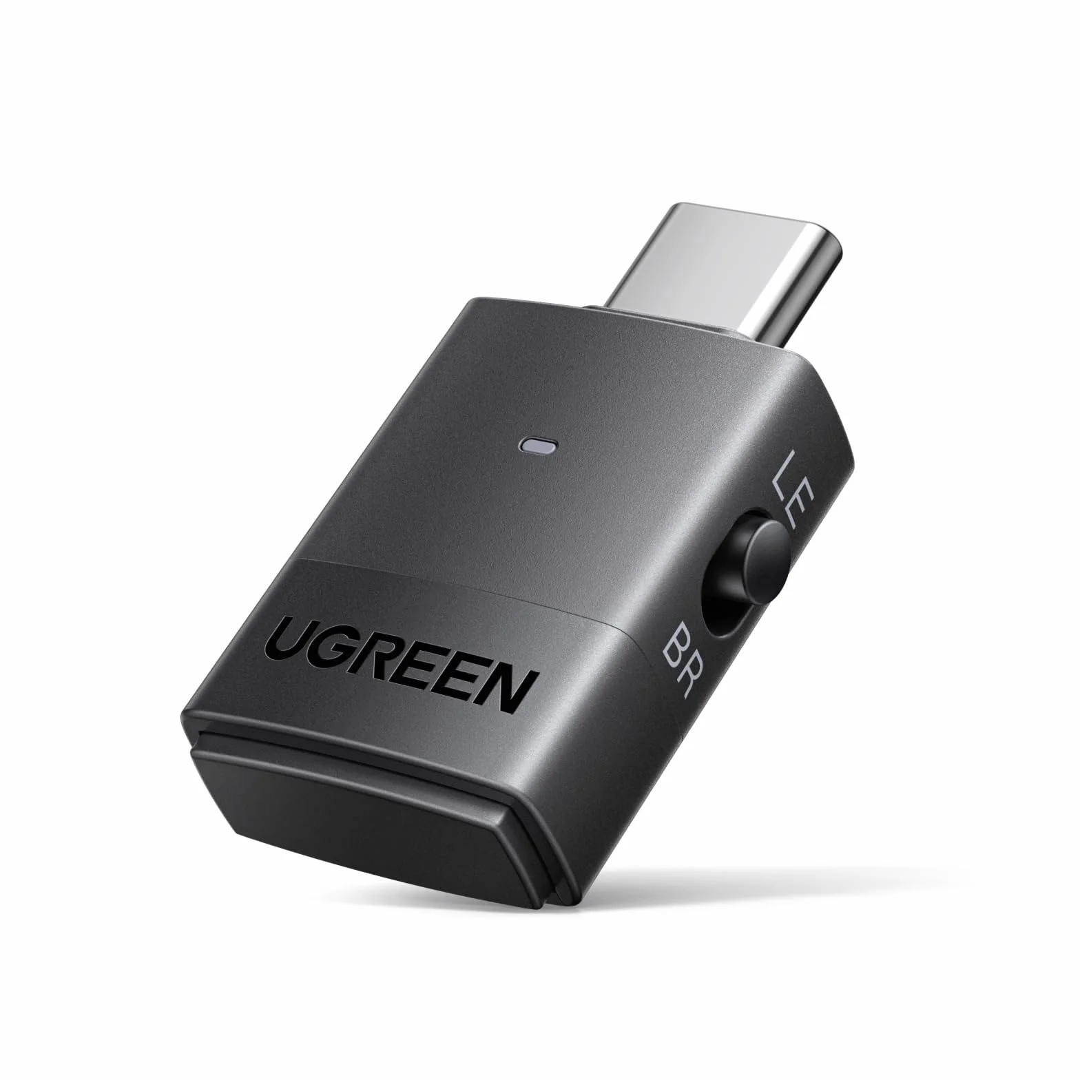 UGREEN LE Audio Adaptador Bluetooth 6.0 USB C Adaptativo Baja Latencia Soporta Auracast Unicast para Switch 2 PS4 PS5 Pro Consola de Juegos PC Mac Plug Play