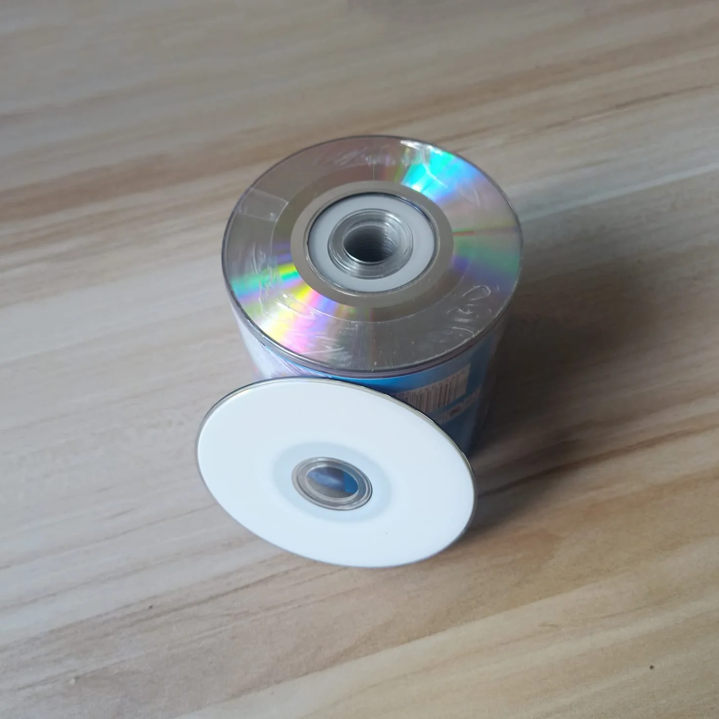 Mini Discos DVD-R Vírgenes Imprimibles 8cm 1,4 GB para Videocámaras 50 Pack
