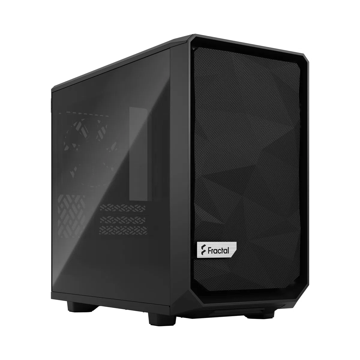 Fractal Design Meshify 2 Nano Black Tempered Glass Dark Tint