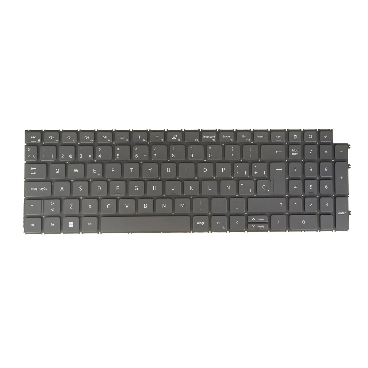 SP Español Teclado para portátil DELL Latitude 3520 3530 0YV32R YV32R, retroiluminado