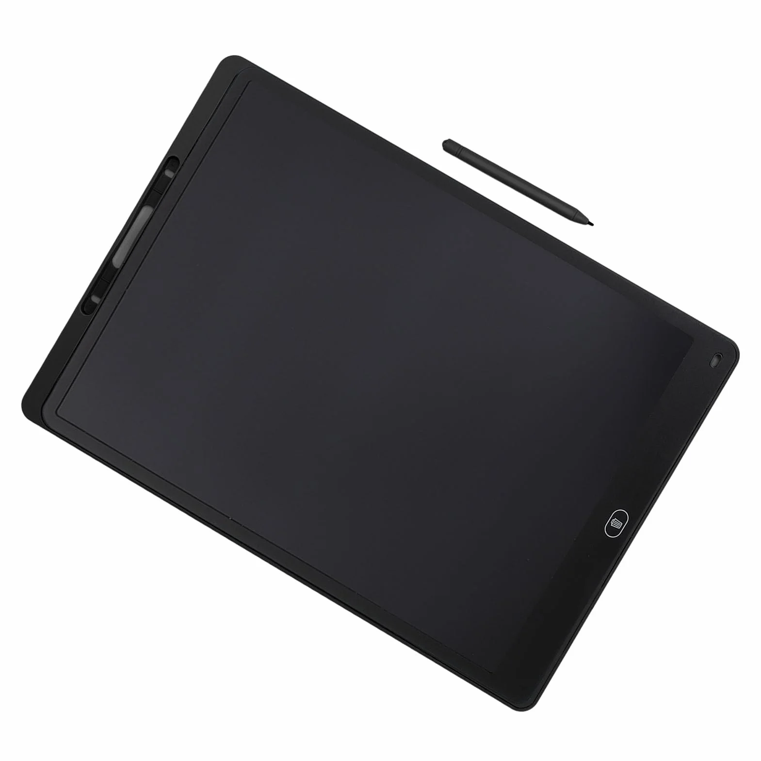 Generic Tableta de Dibujo de 20 Pulgadas para Niños Pantalla de Escritura LCD para Niños, Almohadilla Electrónica de Dibujo Amigable con el Medio Ambiente con Pluma para Expresión Creativa (Black)
