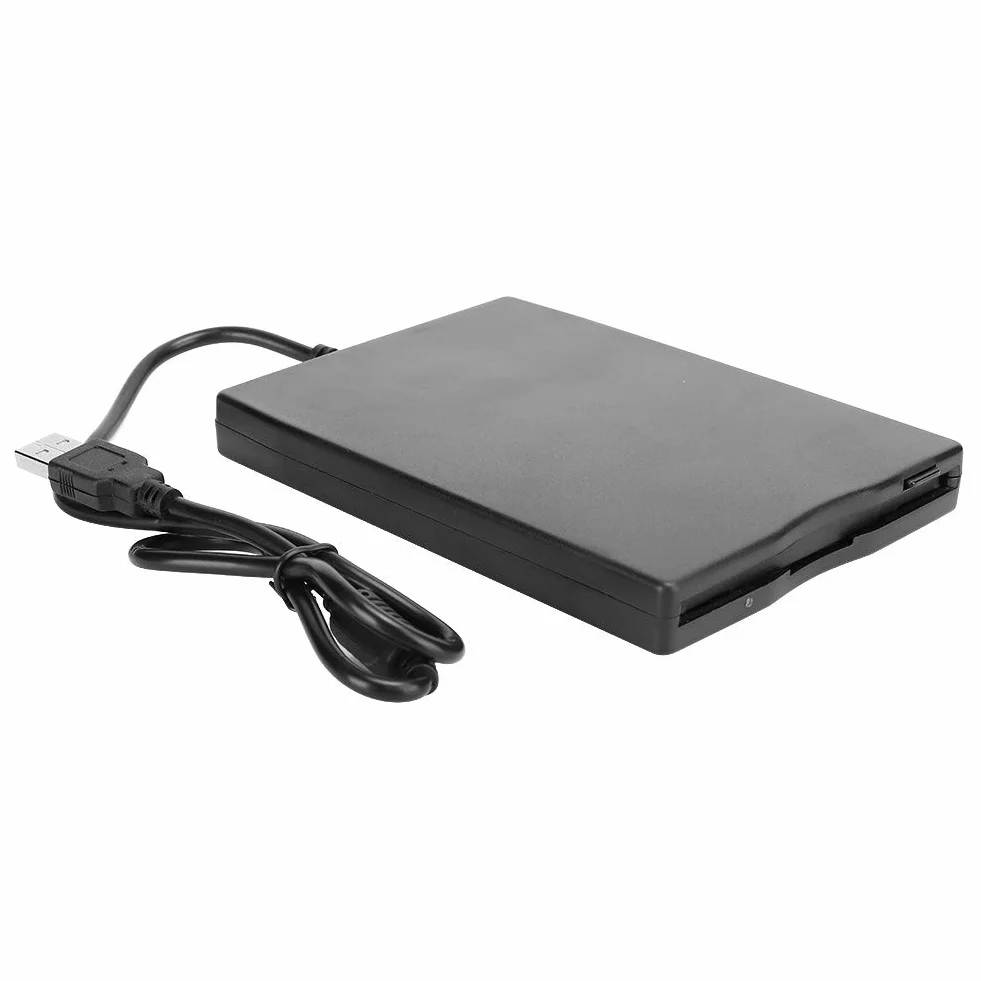 Annadue Unidad de Disquete portátil, Lector de Tarjetas de Disquete de 3,5 Pulgadas, con Interfaz USB, Disquete Externo extraíble para 10 7 Vista, para 8 / XP/ME / 2000 / SE / 98