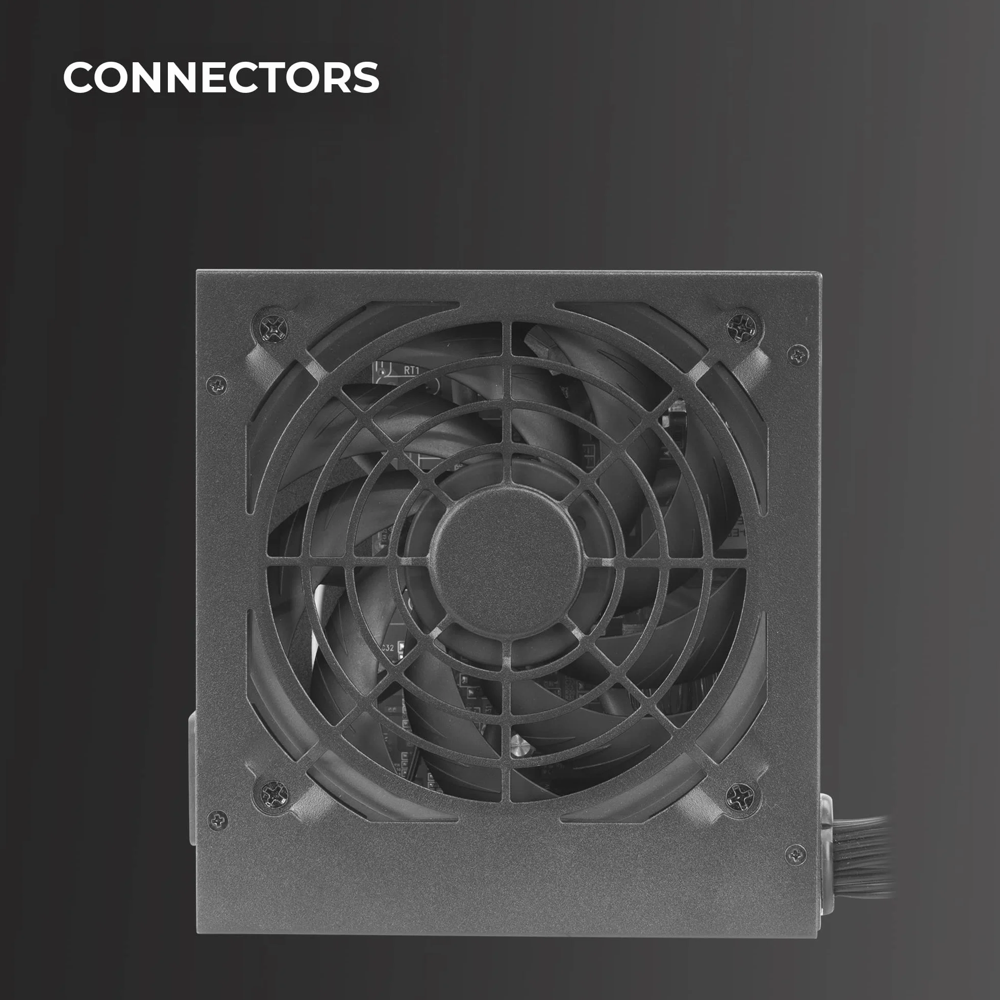 TACENS Anima APIII750, Fuente Alimentación PC ATX 750W, Tecnología SMD y DC-DC, 85% Eficiencia 12V, Ventilador Ultra-silencioso 12cm, Cables Planos Extralargos, Negro