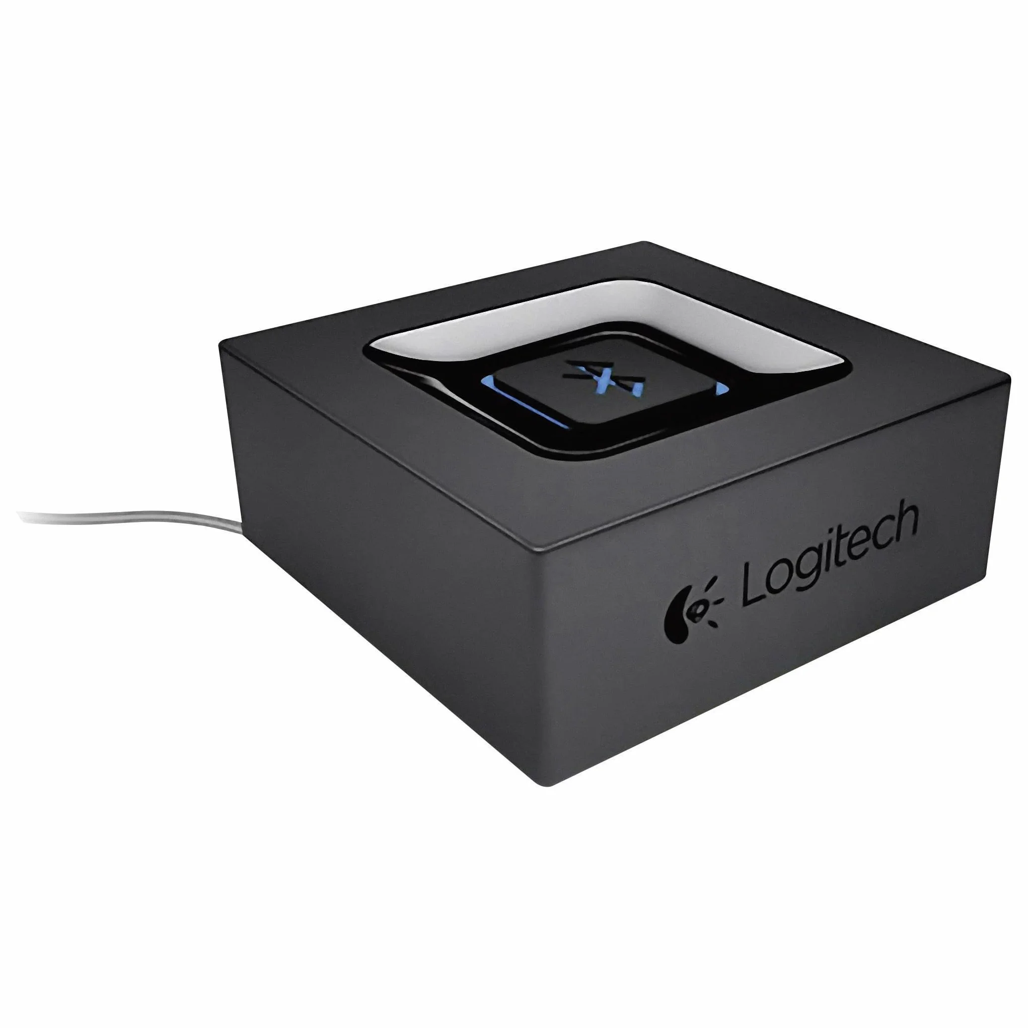 Logitech Receptor de Audio Inalámbrico, Adaptador Bluetooth para PC/Mac/Smartphone/Tablet/Receptores AV, Salidas 3.5 mm y RCA para Altavoces, Sencillo Emparejamiento, Enchufe EU - Negro