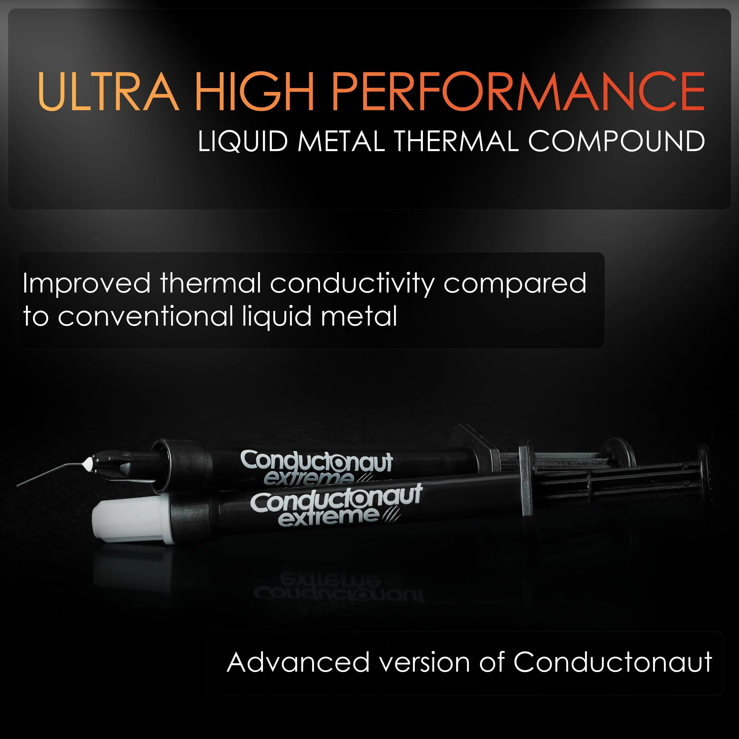 Thermal Grizzly Conductonaut Extreme Flüssigmetall-Wärmeleitpaste - 5 Gramm