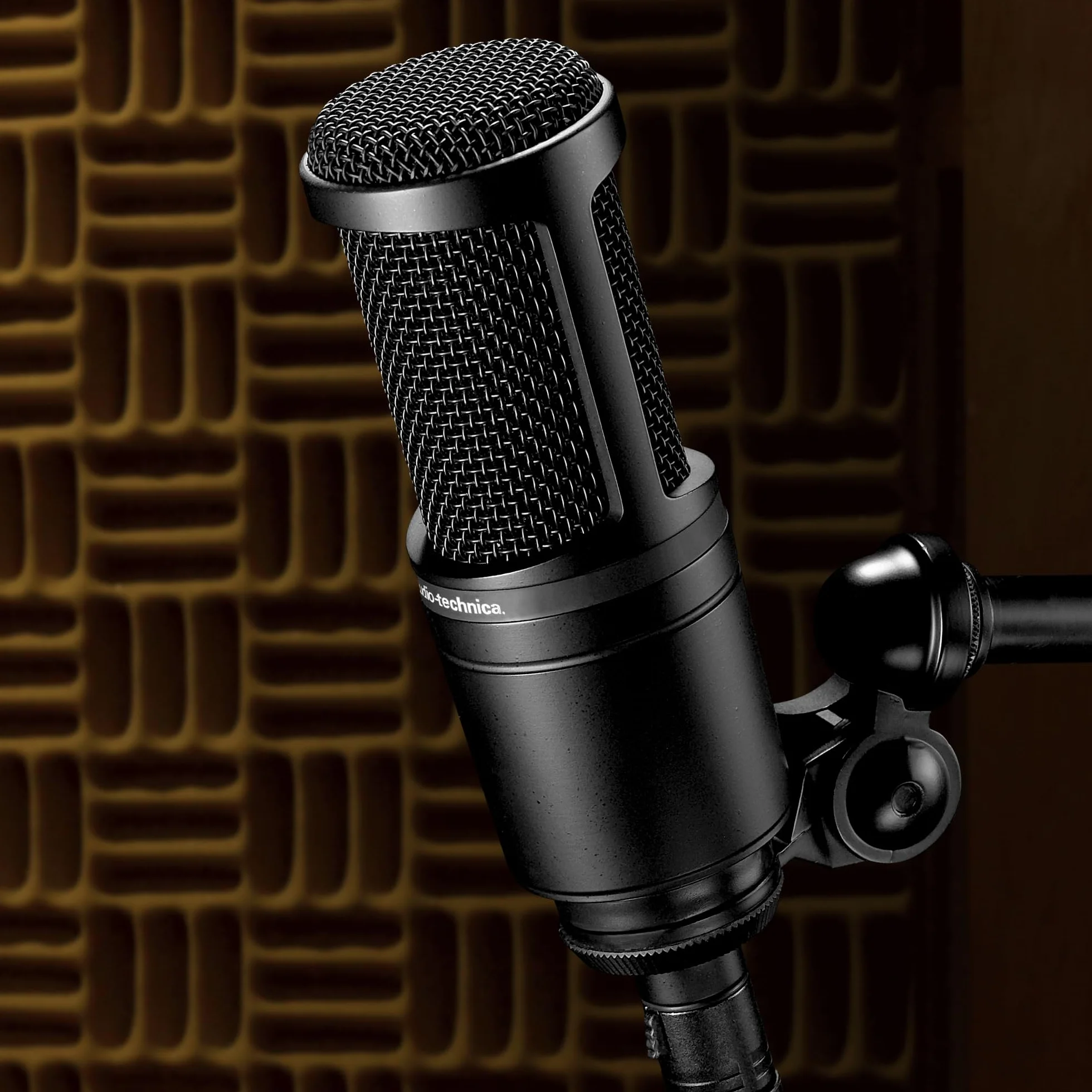 Audio-Technica 2020 Micrófono de Condensador Cardioide Negro
