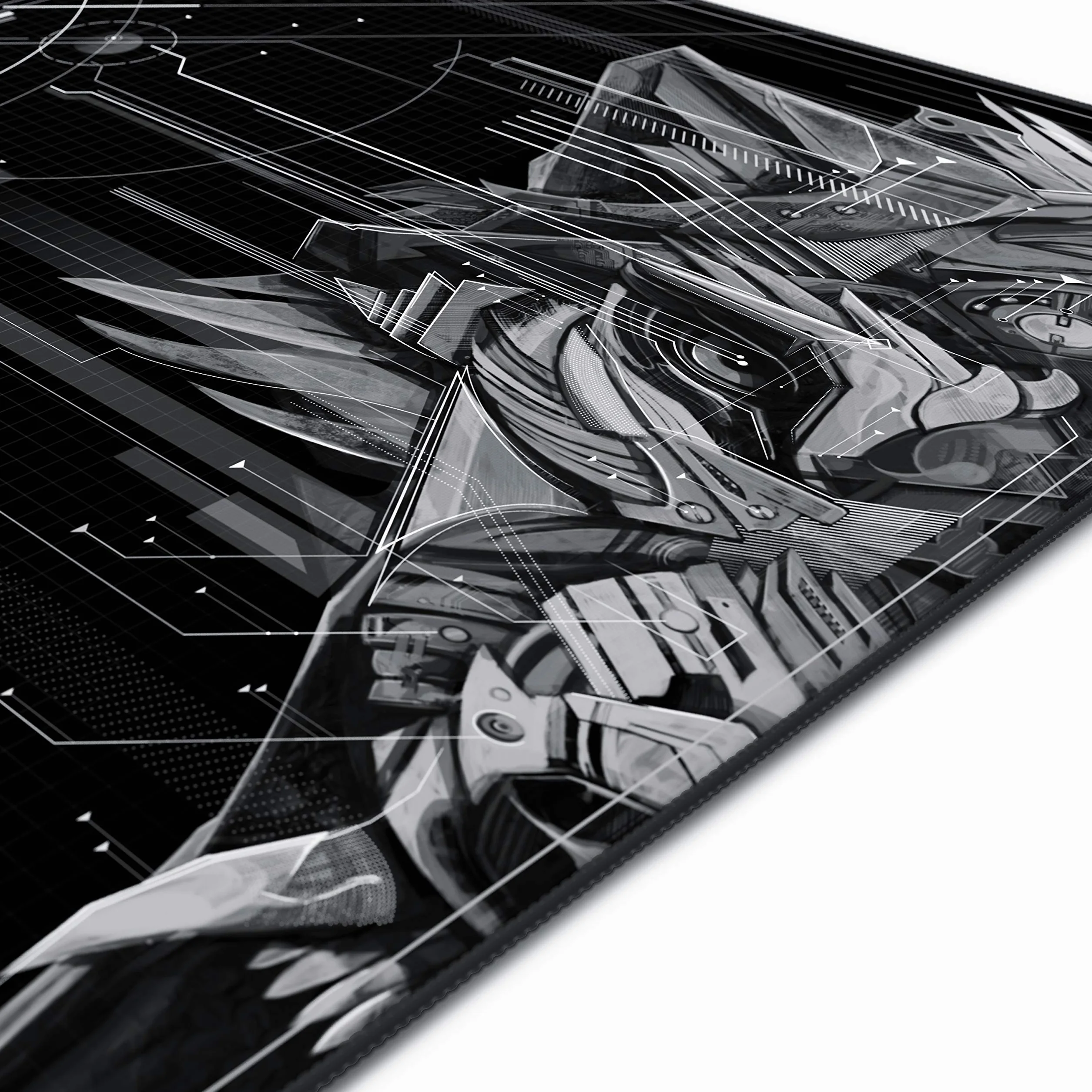 TITANWOLF - Alfombrilla de Ratón de Gran Tamaño 1200x600mm - Mouse Pad Gaming XXXL – para Precisión y Velocidad en Juegos - Antideslizante - Superficie de Tejido - para Ratón y Teclado