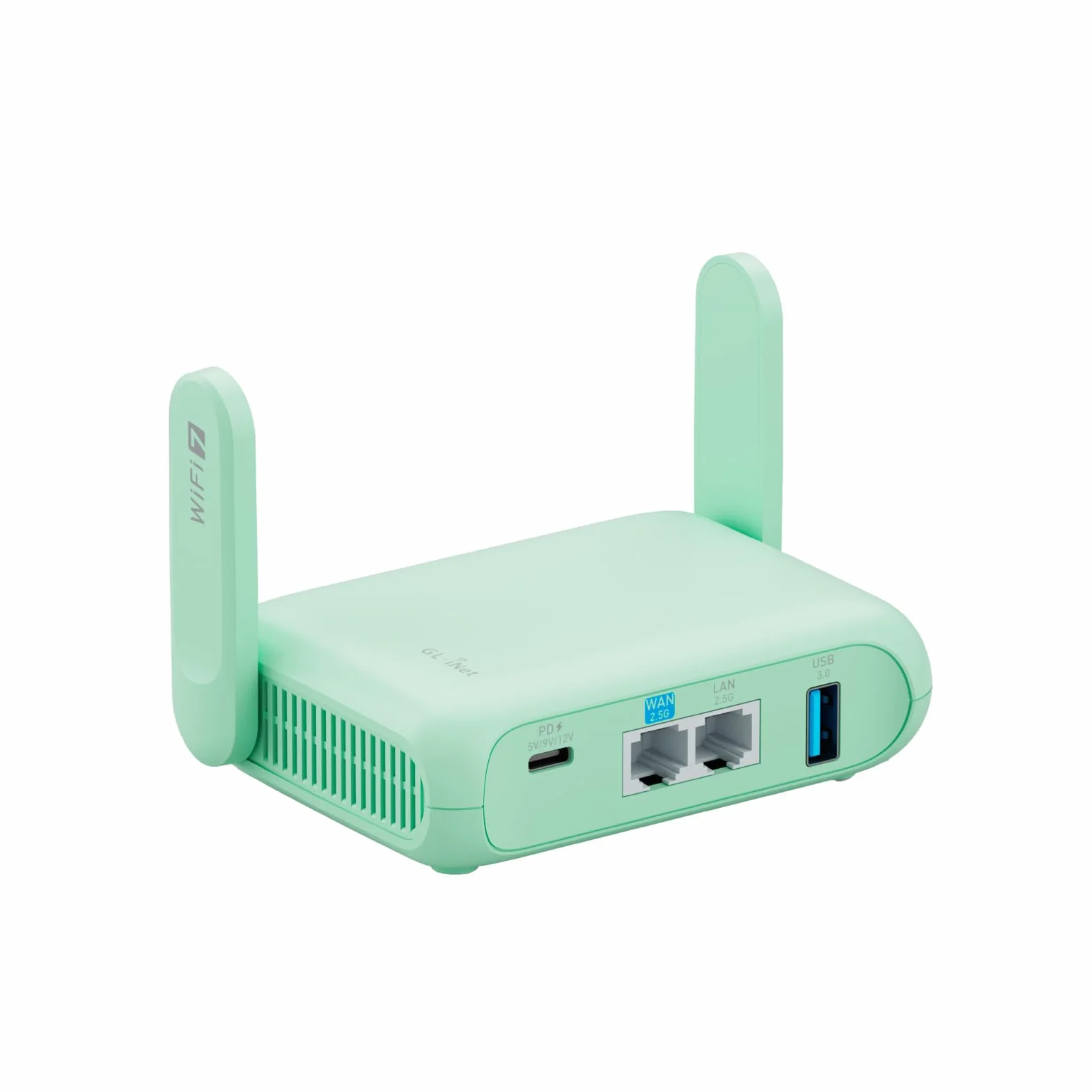 GL.iNet GL-MT3600BE (Beryl 7) Router Portátil WiFi 7, Mini VPN 2.5G para Viaje, Auto, Negocios, Móvil, RV, Crucero, Avión