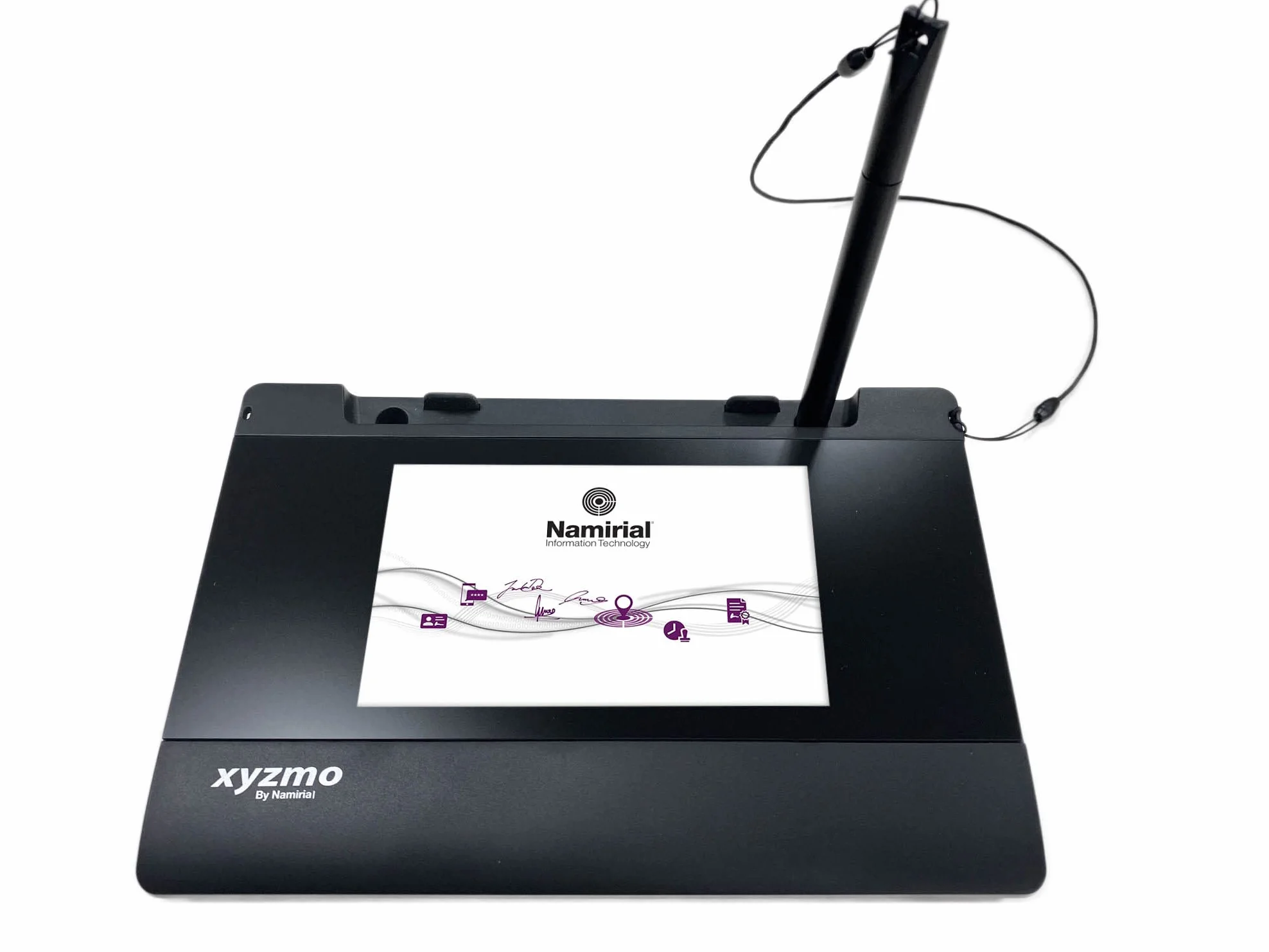 Namirial Graphokit - Tableta de firma Grafométrica NT con pantalla de 5 pulgadas y licencia de software GraphoSign Lite, 3 años de suscripción y certificado técnico de cifrado incluido