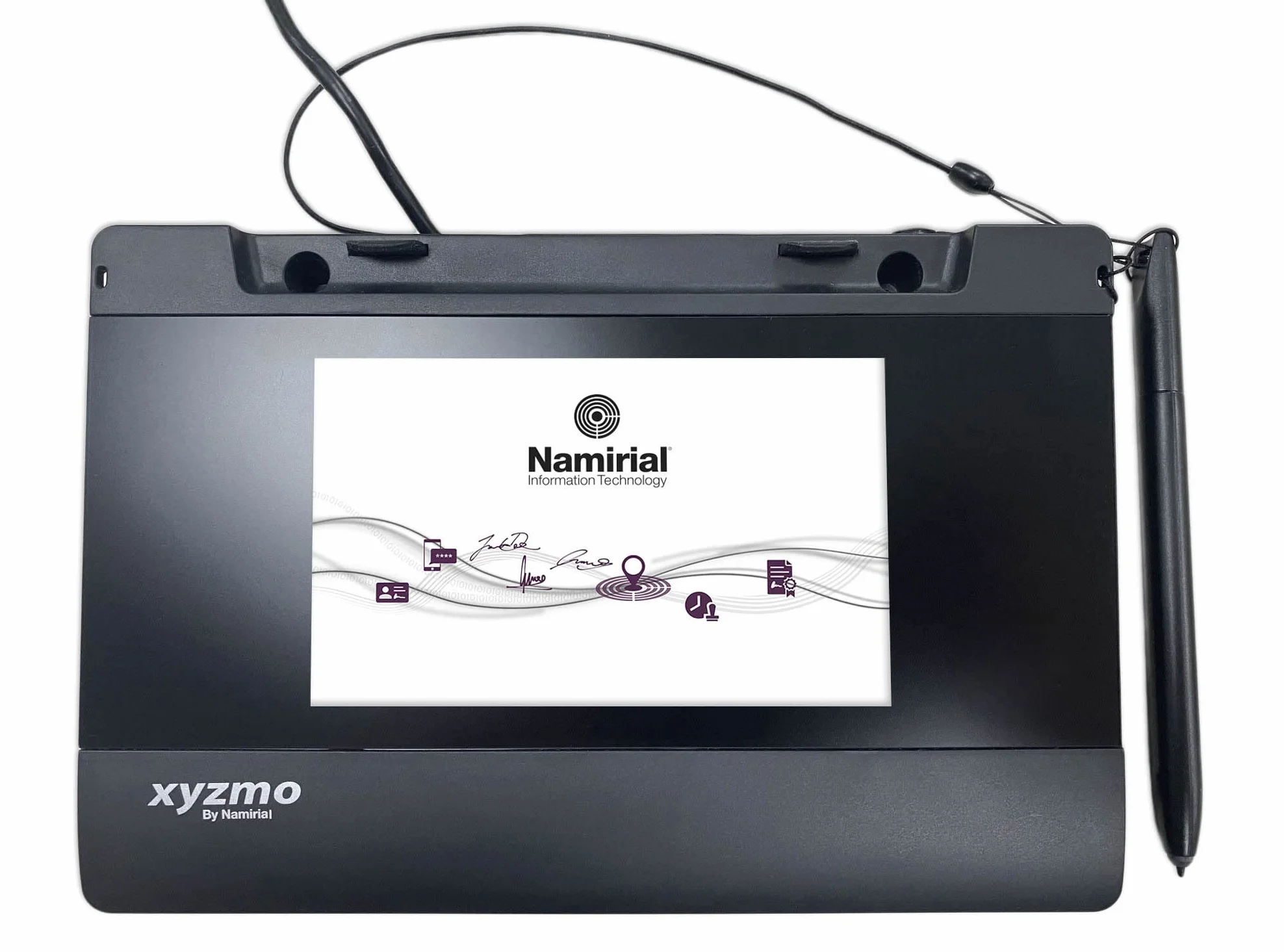 Namirial Graphokit - Tableta de firma Grafométrica NT con pantalla de 5 pulgadas y licencia de software GraphoSign Lite, 3 años de suscripción y certificado técnico de cifrado incluido