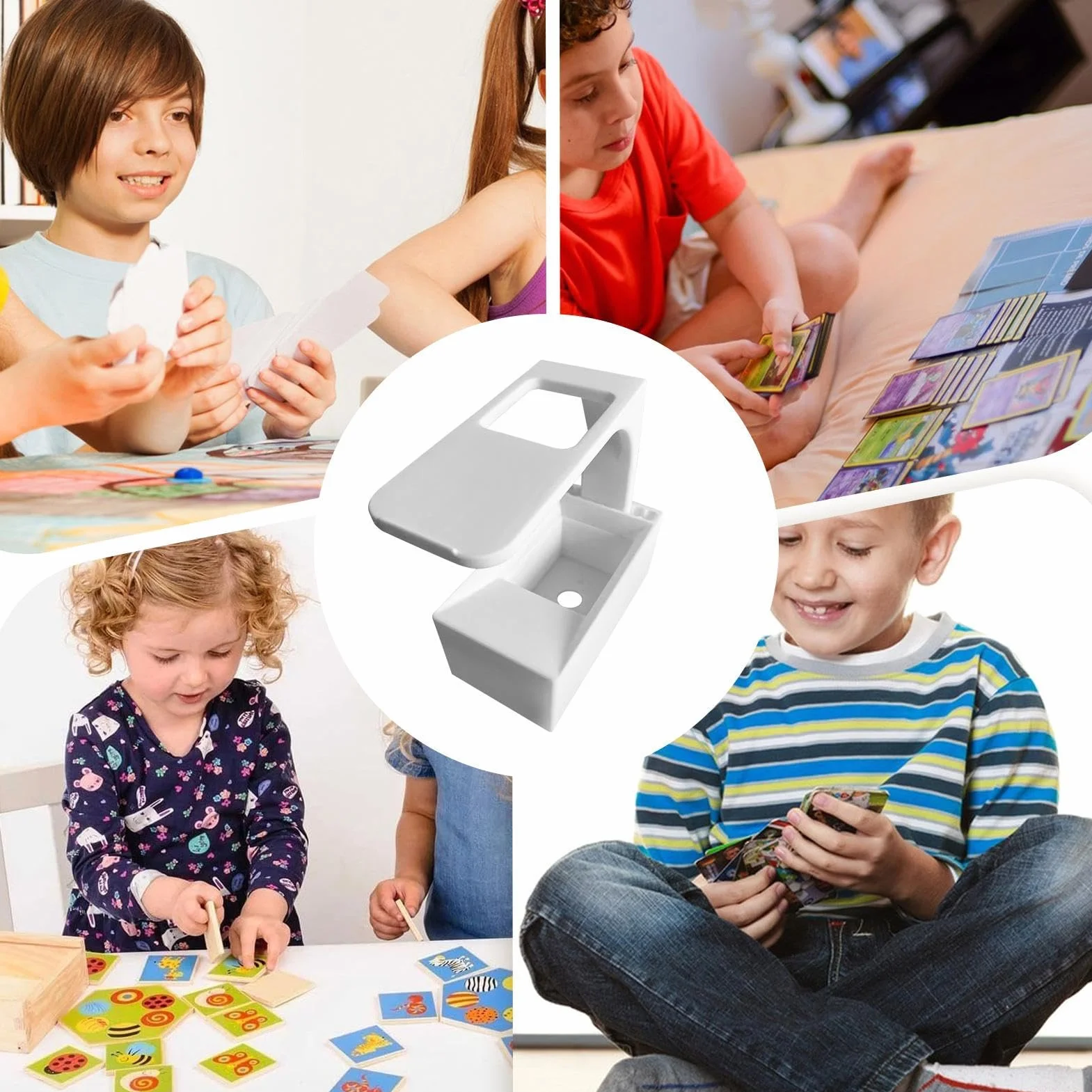 Soporte para escáner de Tarjetas, escáner de Tarjetas, escaneo de Tarjetas MTG, Canal de Tarjetas Intercambiables, escaneo rápido, Accesorios para reuniones de Vacaciones, Fiestas, Bares