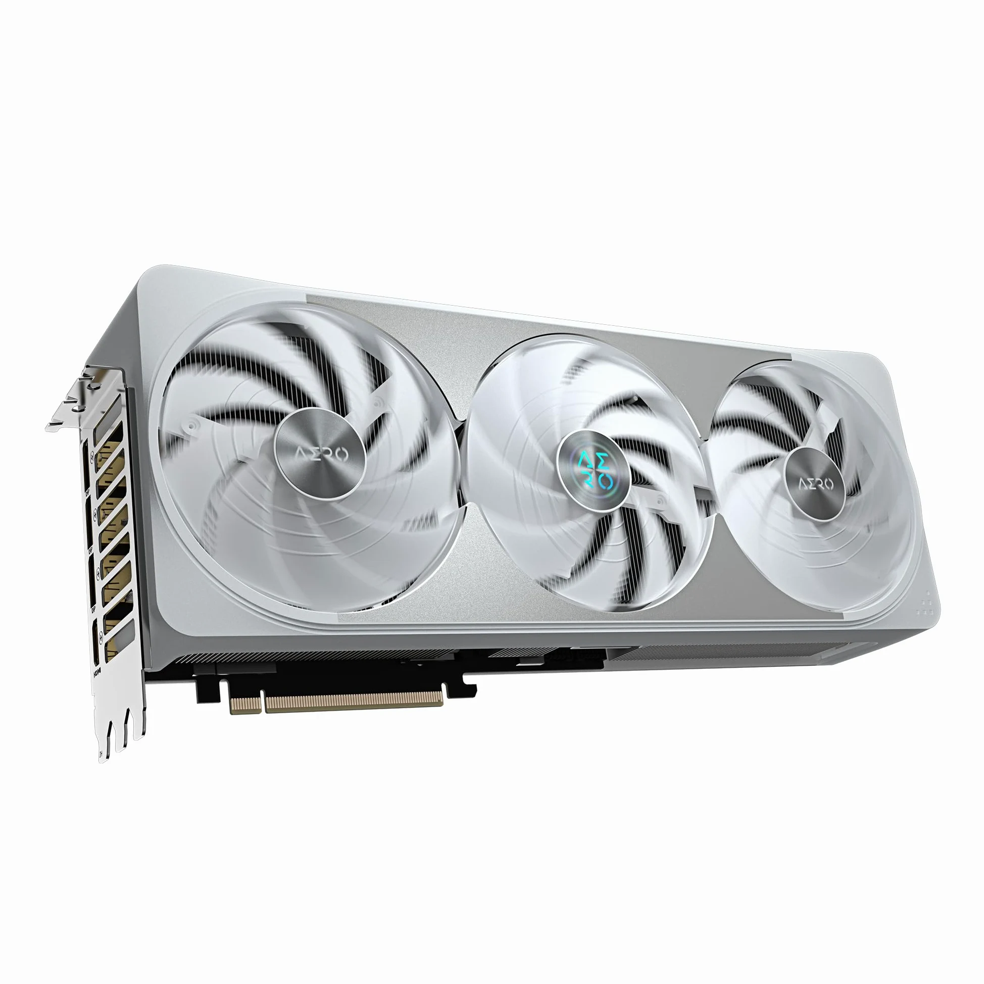 GIGABYTE GeForce RTX 5070 Ti Aero OC 16G Tarjeta Gráfica - 16GB GDDR7, 256 bits, PCI-E 5.0, 2588 MHz Core Clock, 3 x DP 2.1a, 1 x HDMI 2.1b, NVIDIA DLSS 4, GV-N507TAERO OC-16GD