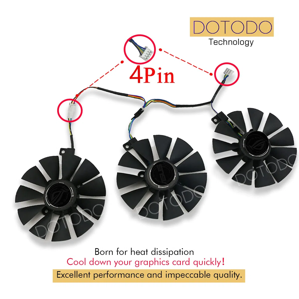 87mm FDC10U12S9-C FDC10H12S9-C T129215SU Ventilador para tarjeta gráfica ASUS GTX 980 Ti R9 390X 390 GTX 1060 1070 1080 Ti RX 480 RX480