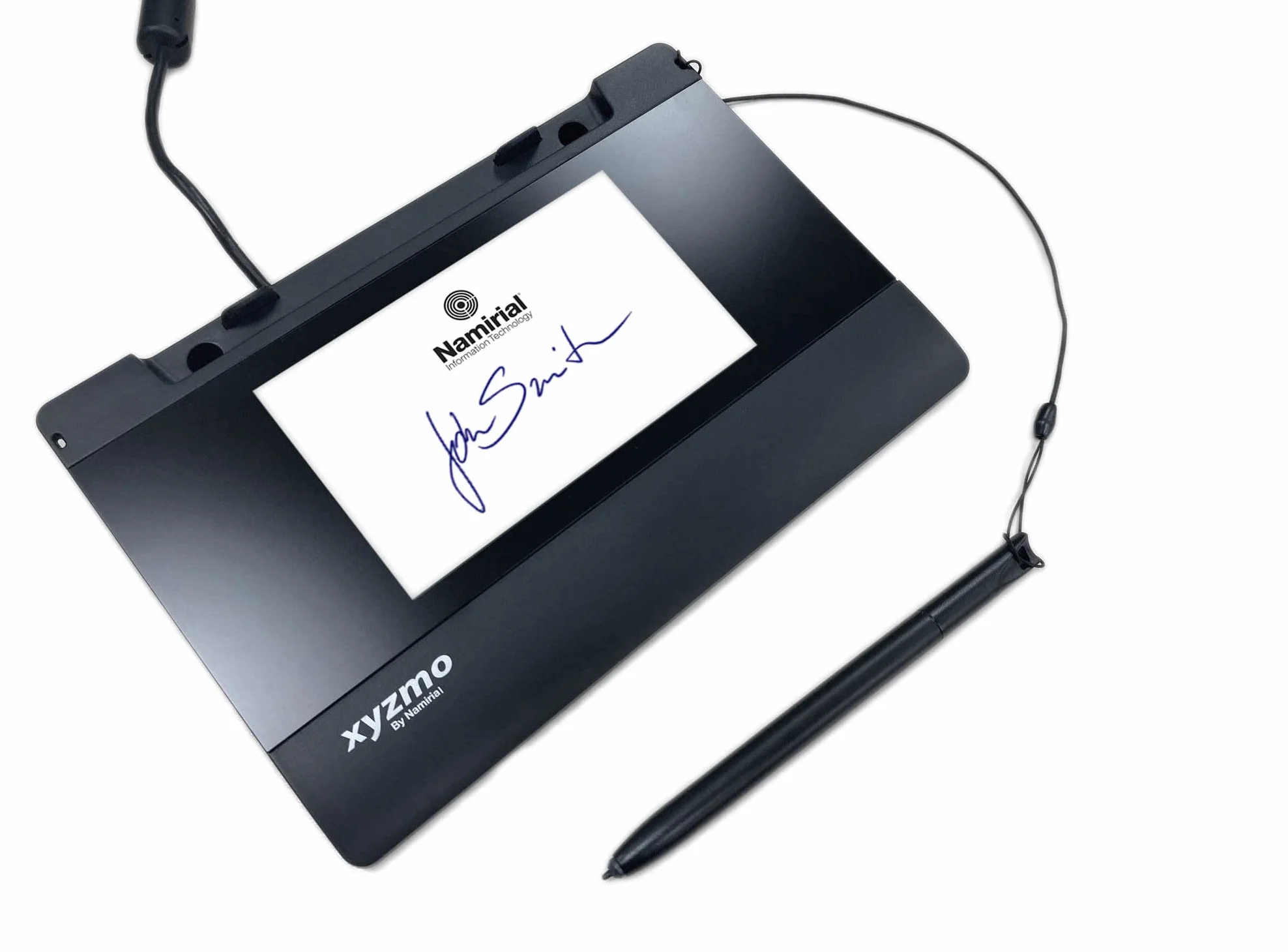 Namirial Graphokit - Tableta de firma Grafométrica NT con pantalla de 5 pulgadas y licencia de software GraphoSign Lite, 3 años de suscripción y certificado técnico de cifrado incluido