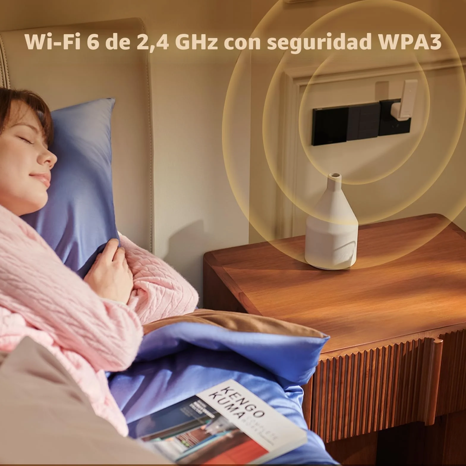 Aqara Hub Inteligente M100 para Domótica, Controlador Matter, Enrutador de Borde Thread, Características de Aqara Zigbee, Wi-Fi, Compatible con Amazon Alexa, Apple Home, Google Home, Home Assistant