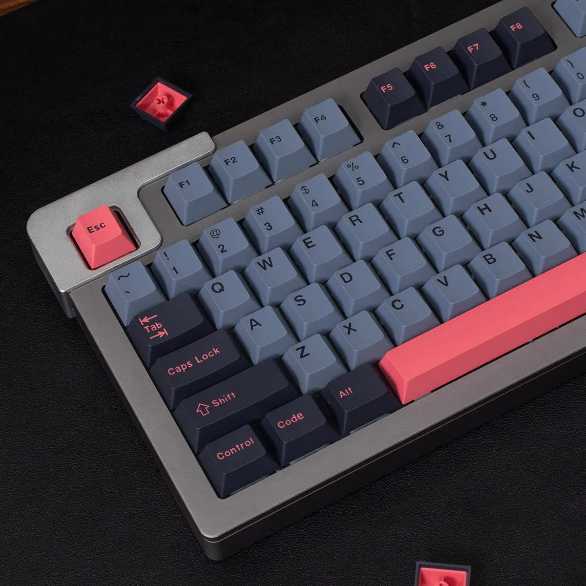 Juego de Teclas 8008 de 172 Teclas Cherry Profile de Doble Disparo para 60% 65% 95% Cherry MX Switches ISO ANSI Layout Teclado mecánico