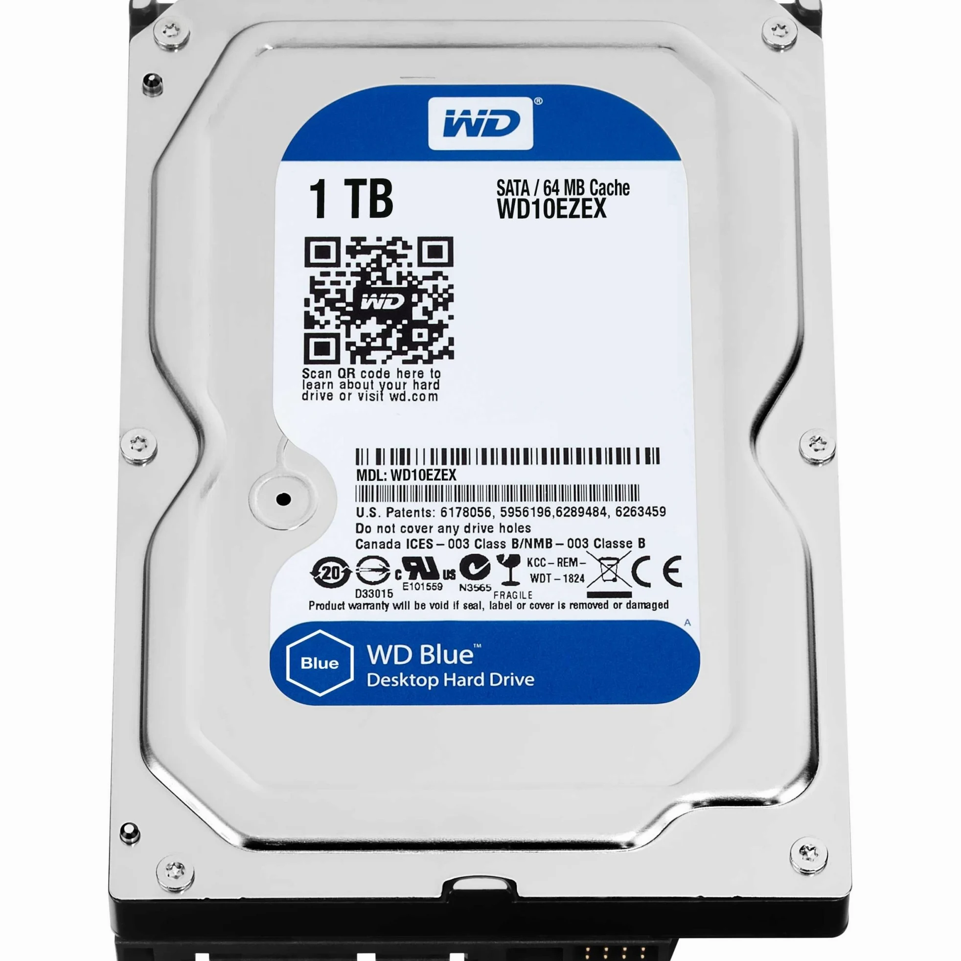 Western Digital Caviar Blue - Disco Duro Interno 1 TB (7200 RPM, 3.5" SATA)