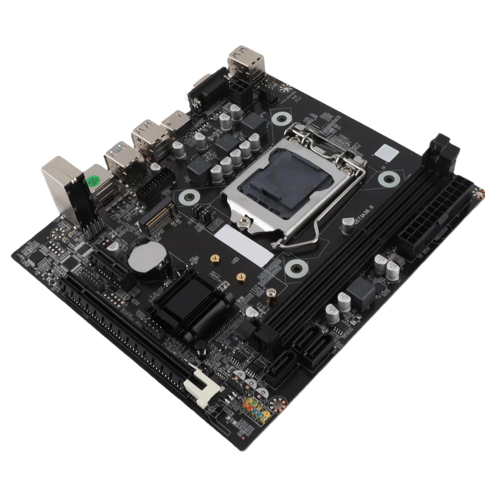 Placa Base para Juegos de Doble Canal DDR3 M.2 NVMe NGFF 6 GB/s Ranura PCIe LGA 1150 Micro ATX Placa Base para PC