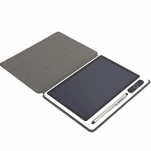 Tableta de Escritura LCD 9 Pulgadas Negro con Estuche de Cuero