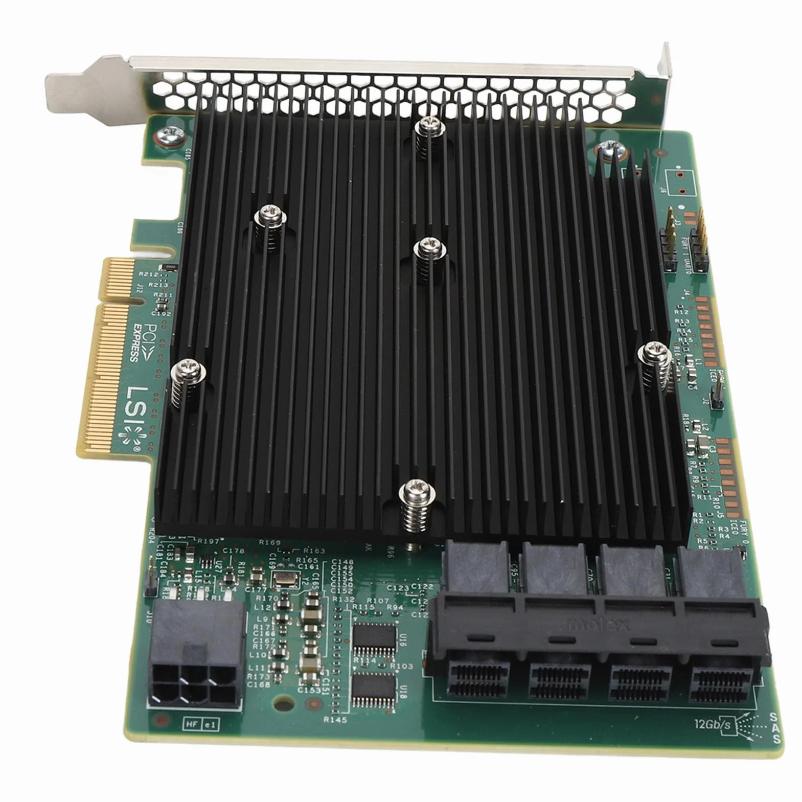 LSI SAS 93001 6I 16 Puertos 12Gbps SATA SAS Controlador Tarjeta HBA PCIe 3,0 8X Adaptador de Bus Host para Linux, VMware, Freebsd, etc.