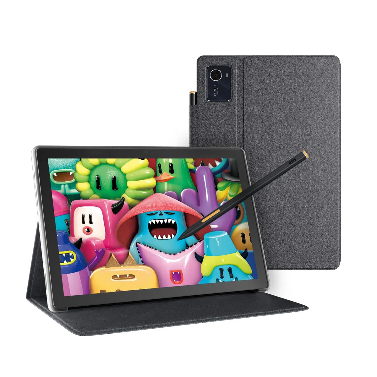 HUION Kamvas Slate 10 Tableta de Dibujo Independiente con Pantalla Laminado Completo, Tableta Gráfica FHD de 10,1" y Lápiz óptico de 4096 Niveles, Android 12, 8GB + 128GB para Artista Principiante