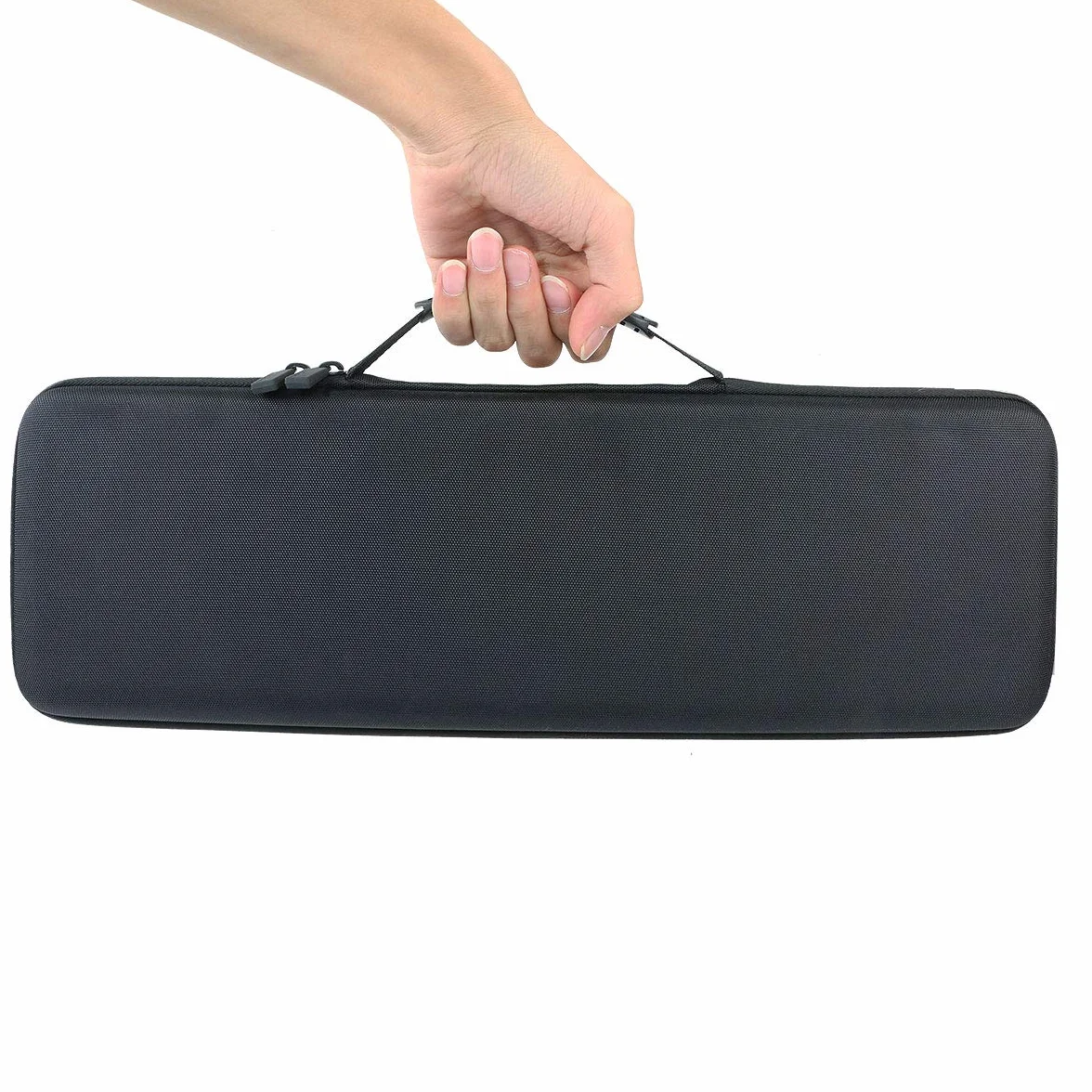 co2CREA Viaje Almacenamiento Porter - Funda con Teclado retroiluminado inalámbrico avanzado (única Caja), Color Negro