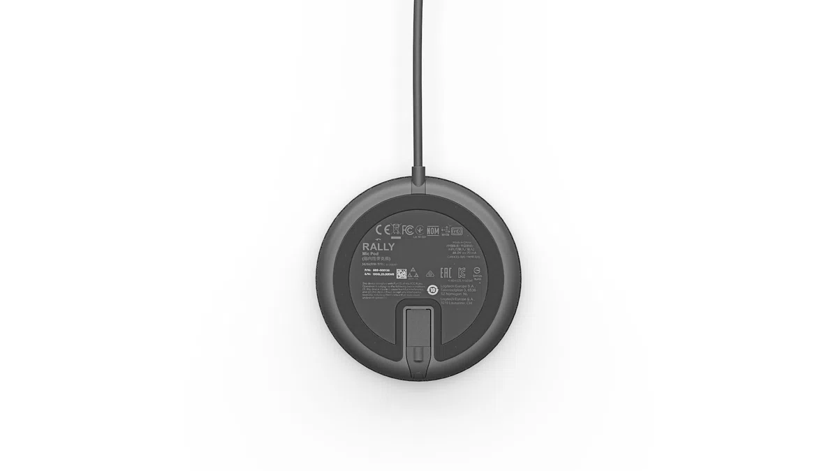Logitech Rally Mic Pod Microphone for Rally (989-000430) (989000430)