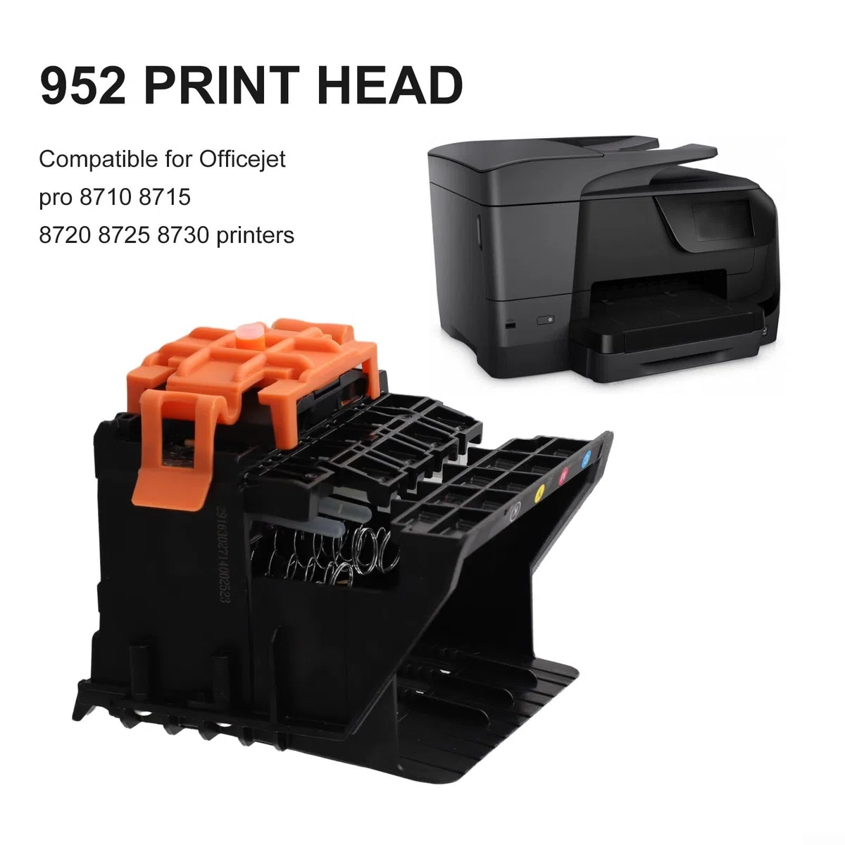 Repuesto de cabezal de impresión ABS Metal 952 955, para HP, para impresoras OfficeJet Pro 8710 8216 7740 7720 8720 8730 8740 8210, boquilla