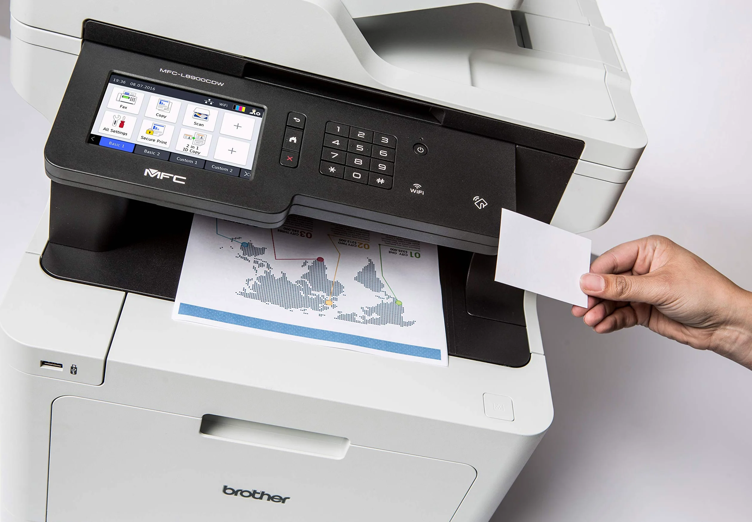 Brother MFC L 8900 CDW Impresora Multifunción Color