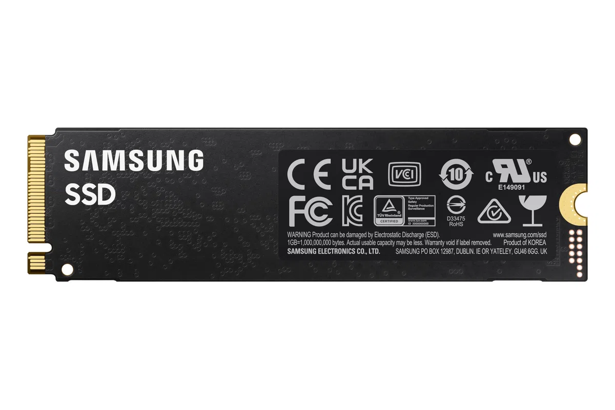 Samsung MZ-V7S2T0 970 EVO Plus Unidad de estado sólido interna (SSD) PCIe NVMe M.2 (2280) de 2 TB, Color Negro/Naranja