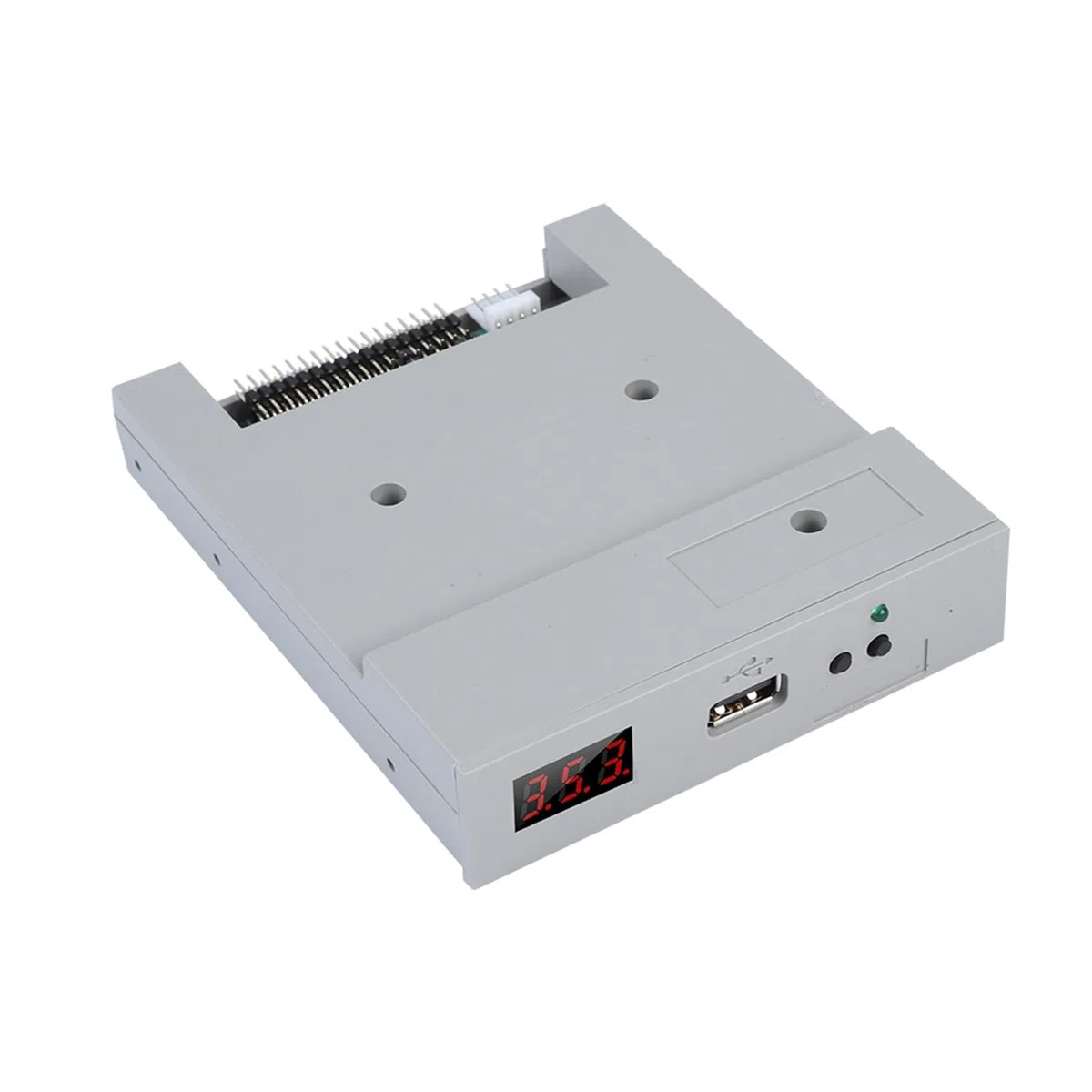 Denash Emulador de Unidad de Disquete, Emulador USB Fácil Instalación, Seguridad de 1,44 MB para Equipos de Control Industrial