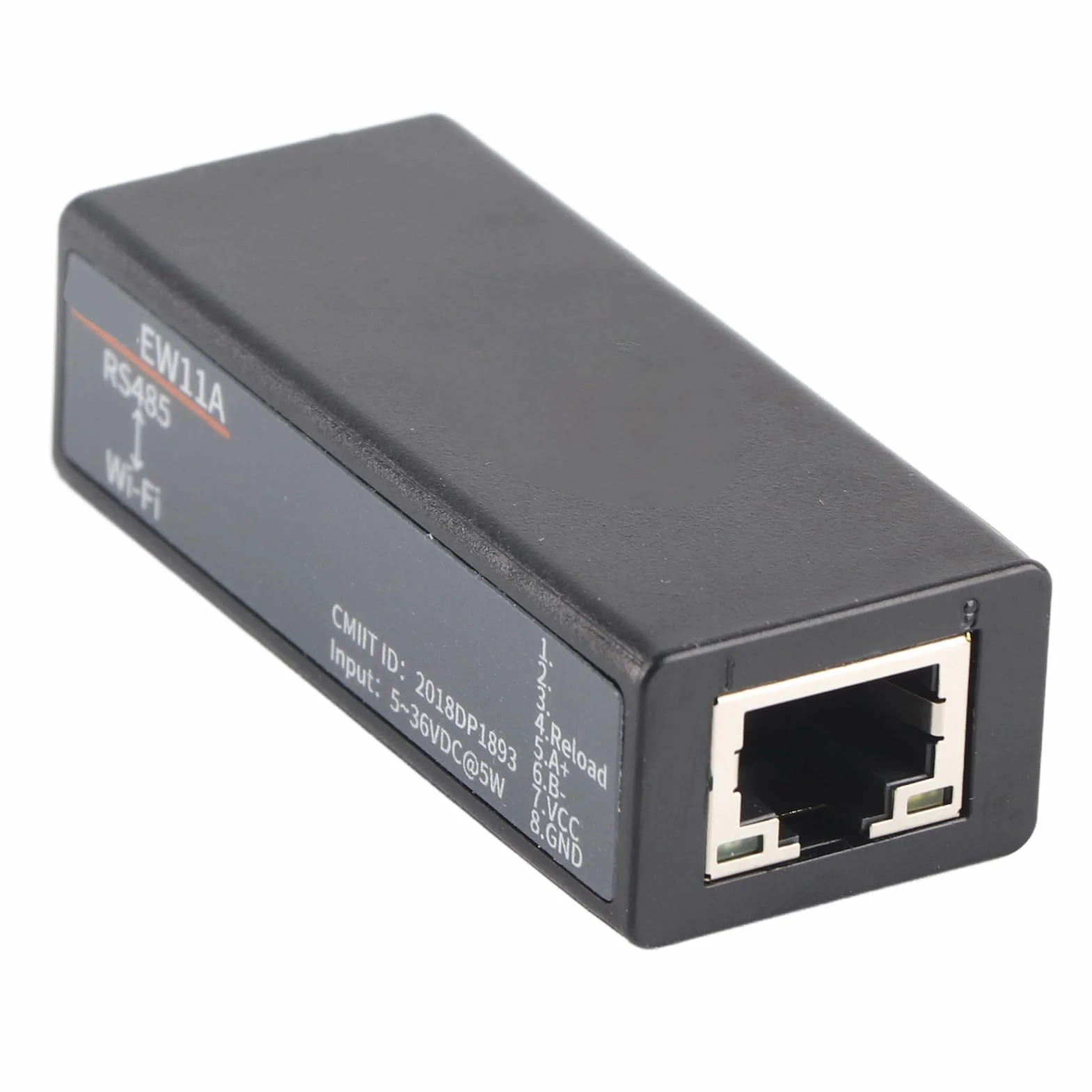 Dioche Elfin Ew11 Elfin-ew11 El servidor serie HF7221 a WiFi cuenta con un módulo de comunicación inalámbrica de antena integrado compatible con interfaz Modbus RJ45 con 8 conexiones