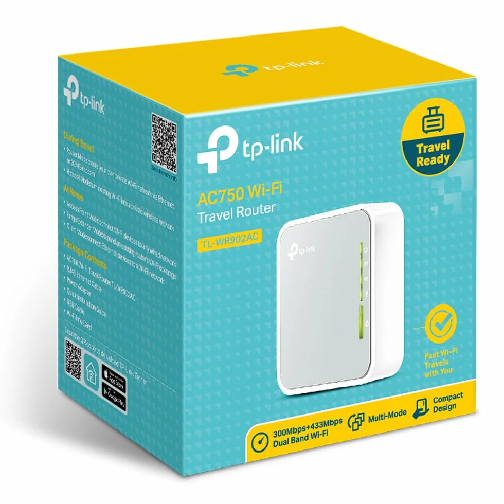 TP-Link Nano Router AC750 WiFi portátil, 2.4/5 GHz, 1 Puerto LAN/WAN, 1 Puerto USB 2.0, Compatible con módem USB 3G /4G, Modos de Funcionamiento: Router, repetidor, Cliente, Ap y WISP